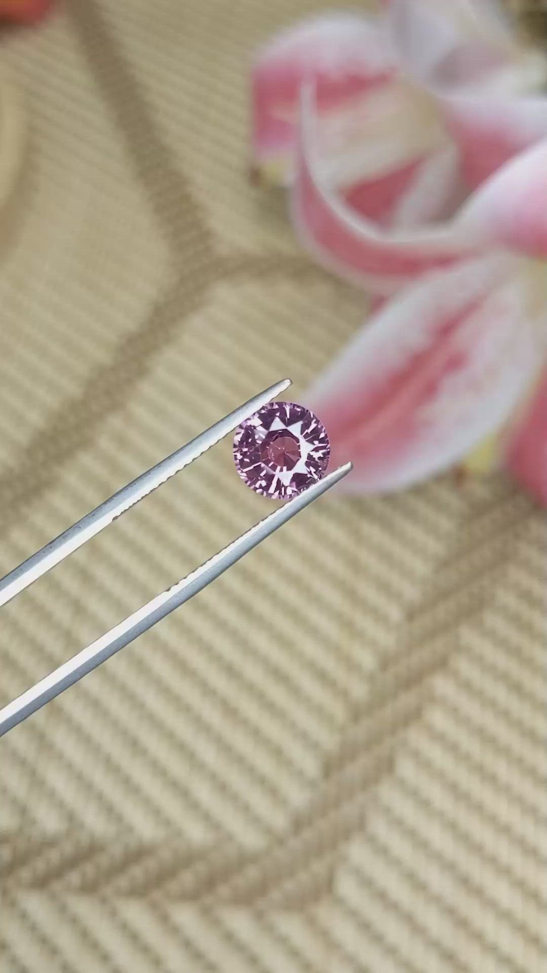 2.47 Ct. Spinel from Ceylon (Sri Lanka) Size Video