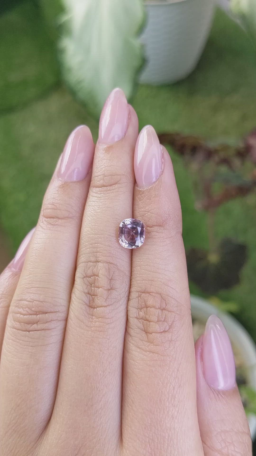 2.09 Ct. Spinel from Ceylon (Sri Lanka) Size Video