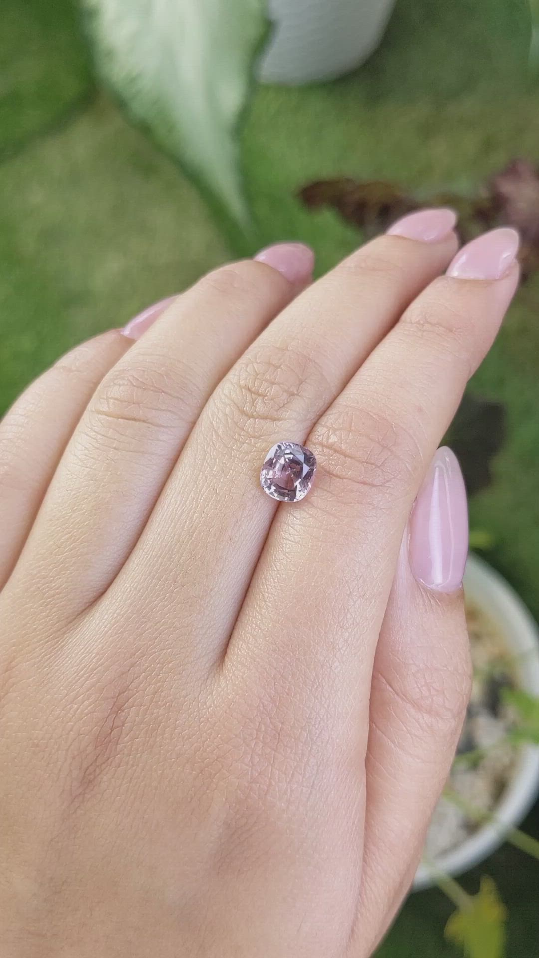 2.09 Ct. Spinel from Ceylon (Sri Lanka) Size Video