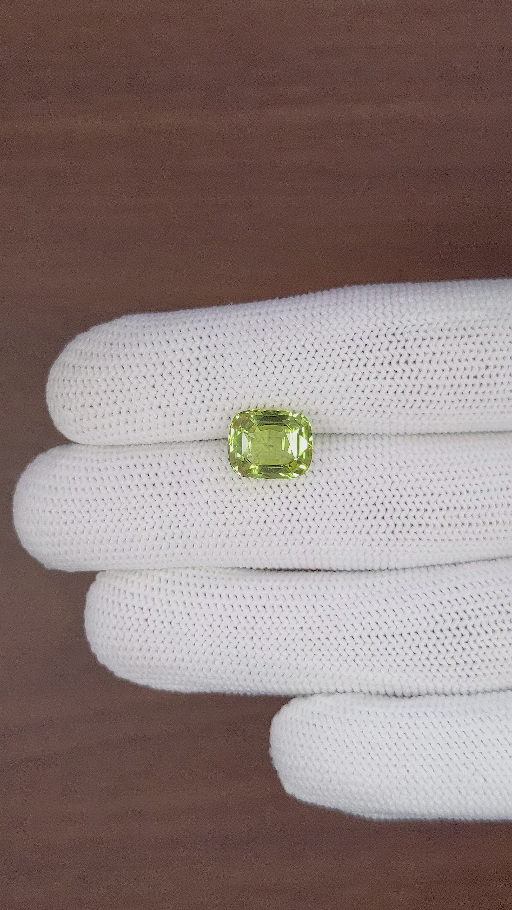 5.28 Ct. Chrysoberyl from Madagascar Size Video