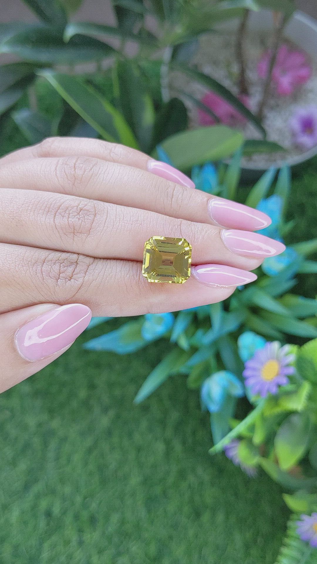 9.02 Ct. Chrysoberyl from Madagascar Size Video