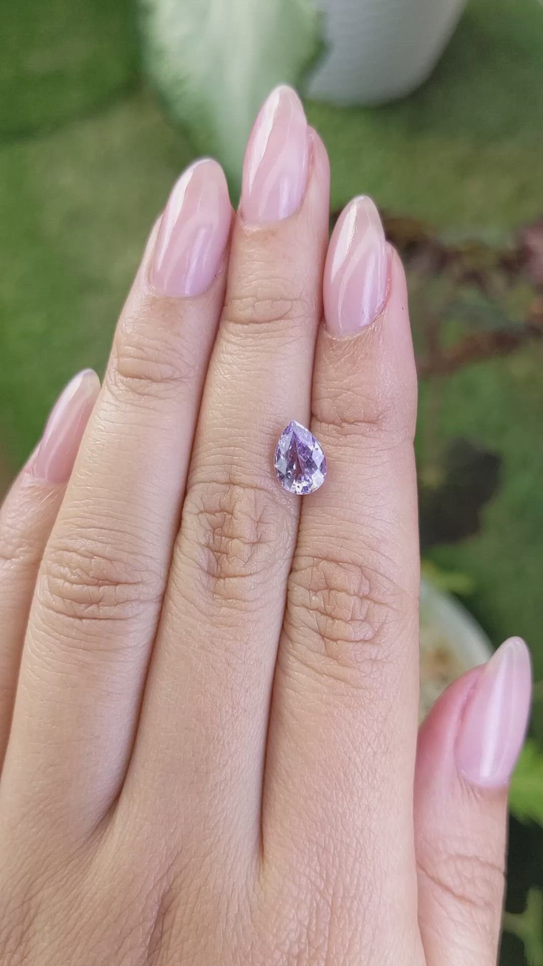 1.69 Ct. Spinel from Ceylon (Sri Lanka) Size Video