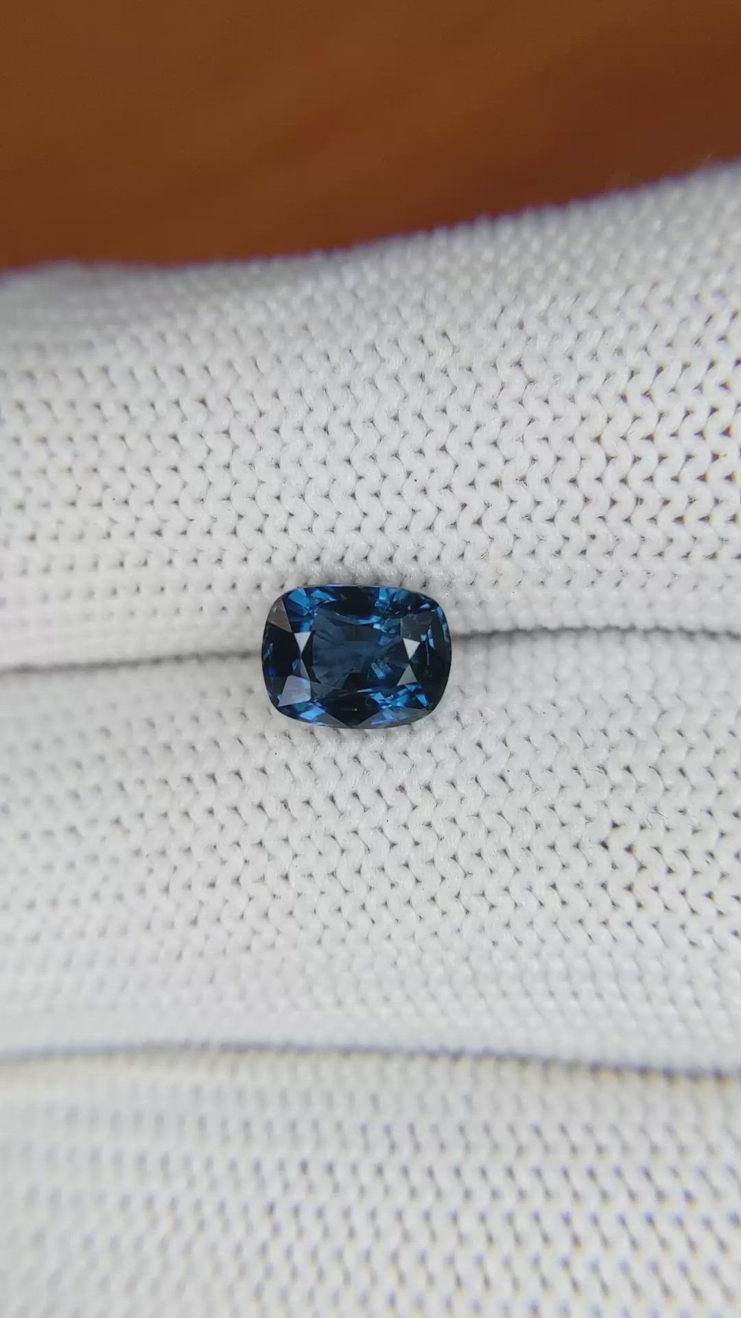 1.57 Ct. Spinel from Ceylon (Sri Lanka) Size Video