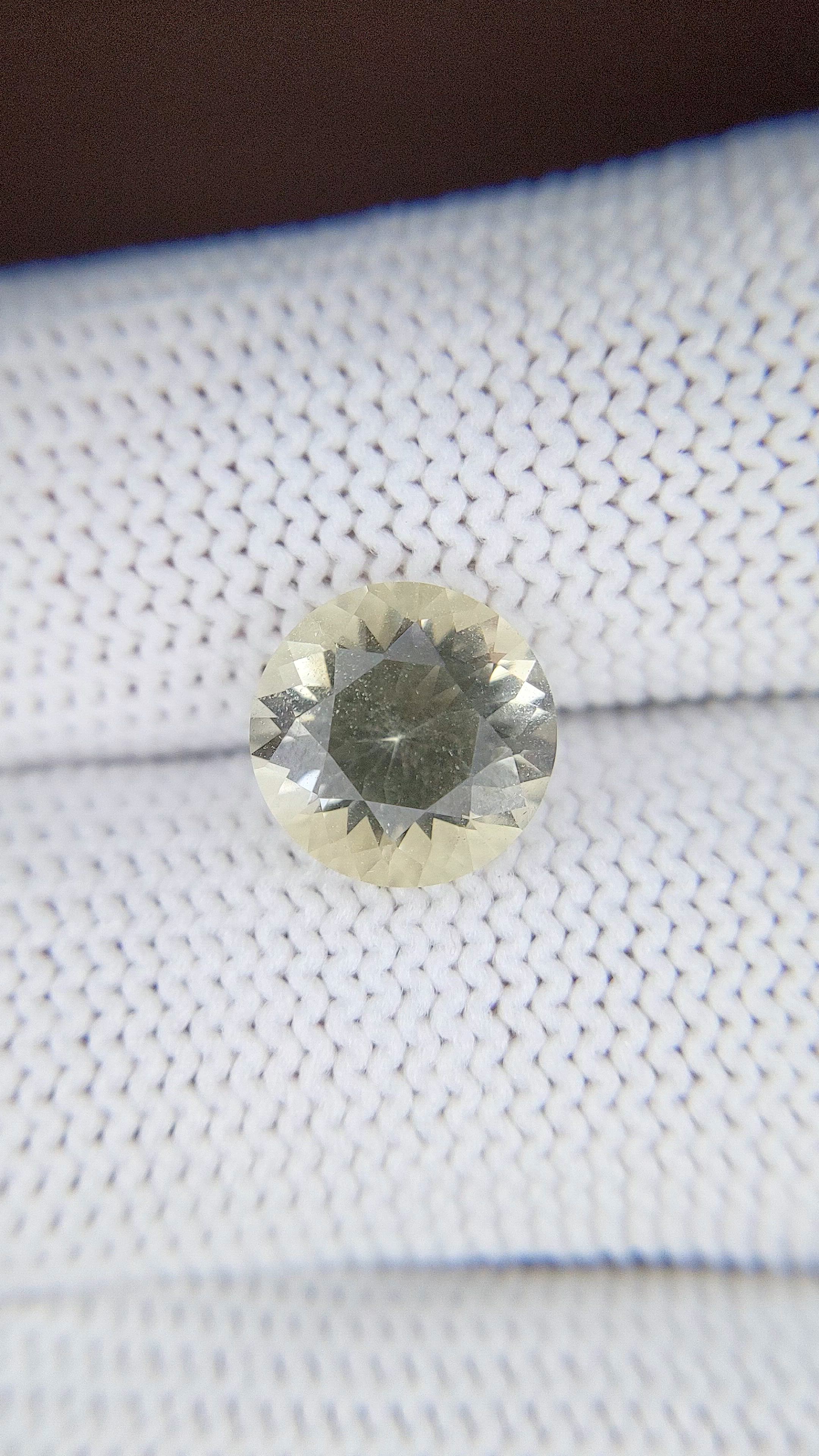 2.97 Ct. Yellow Quartz Size Video
