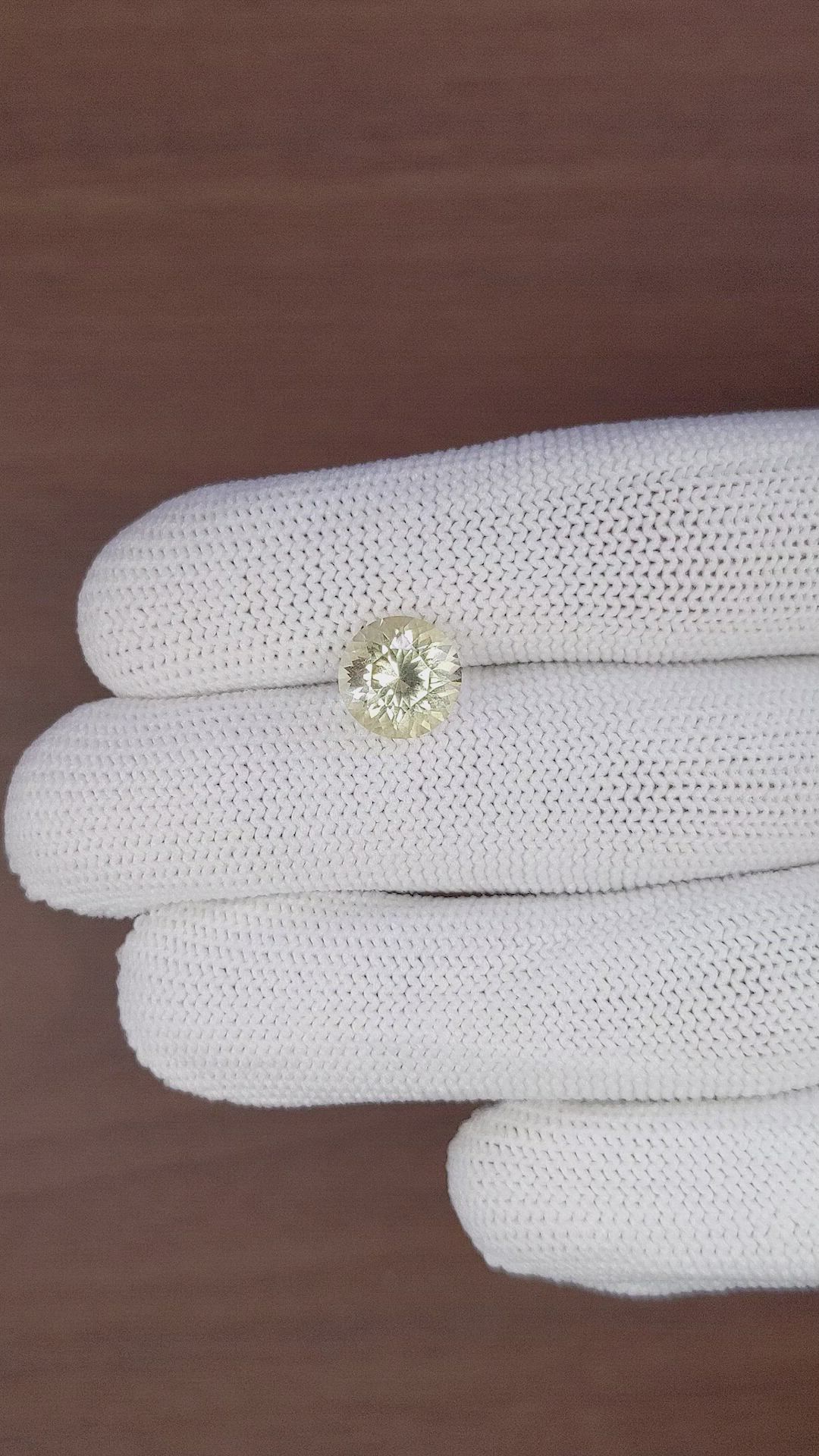 2.97 Ct. Yellow Quartz Size Video