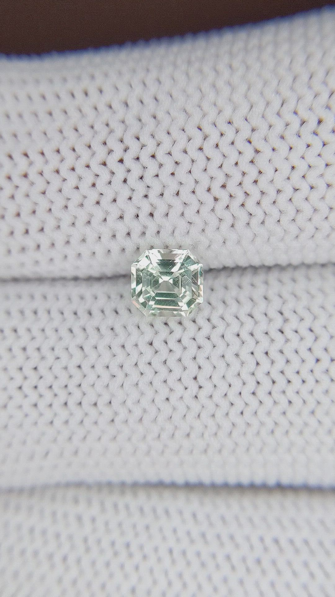 0.79 Ct. Green Chrysoberyl from Tanzania Size Video