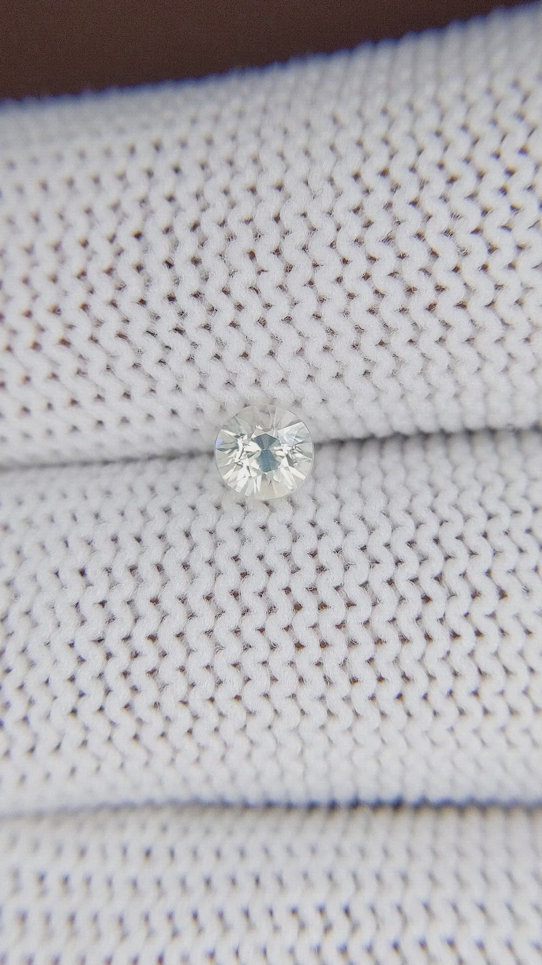 0.51 Ct. Yellowish Green Chrysoberyl from Tanzania Size Video