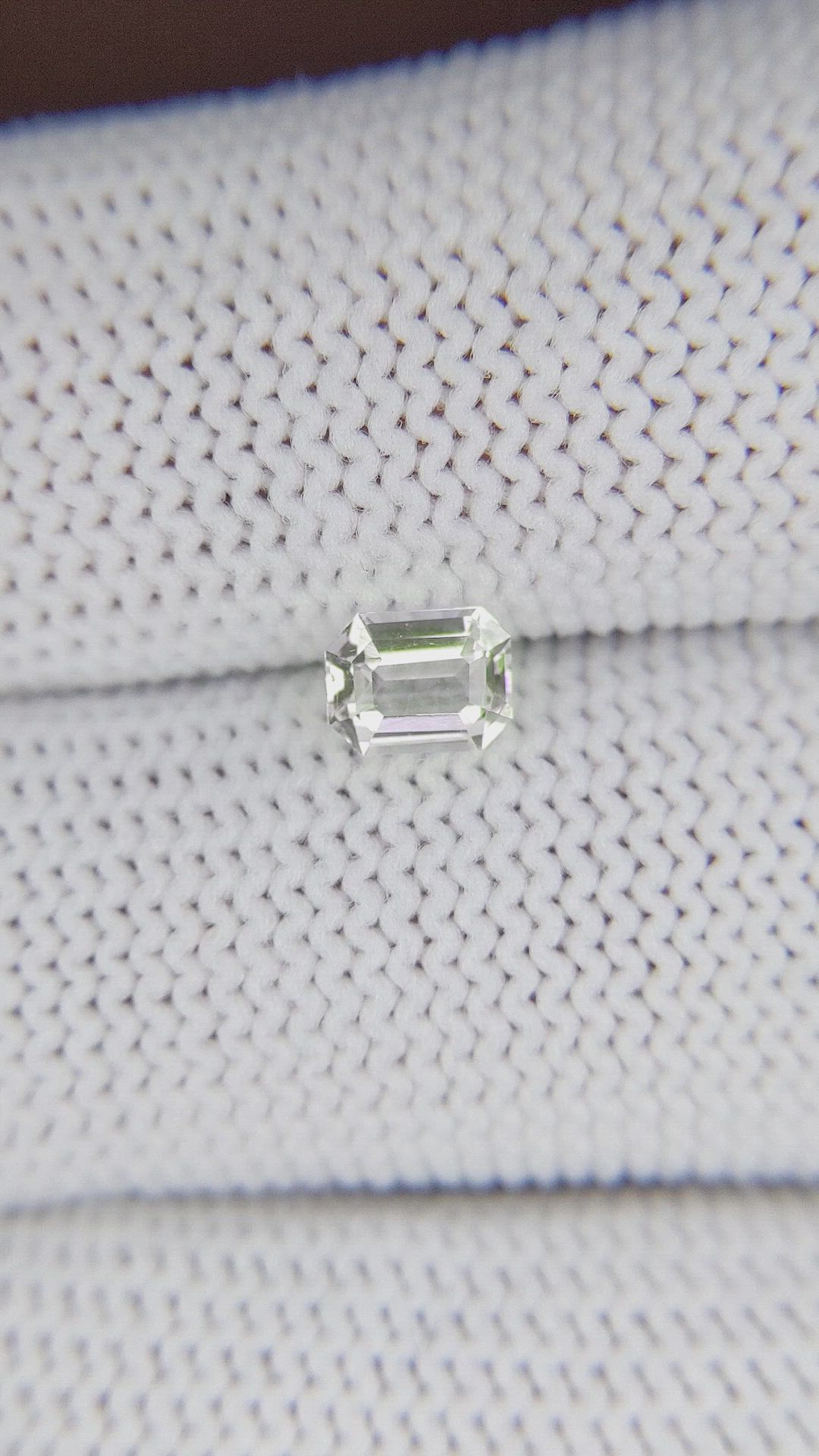 0.66 Ct. Green Chrysoberyl from Tanzania Size Video