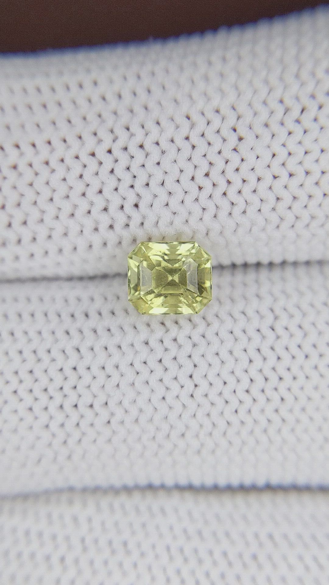 1.48 Ct. Yellowish Green Chrysoberyl from Tanzania Size Video