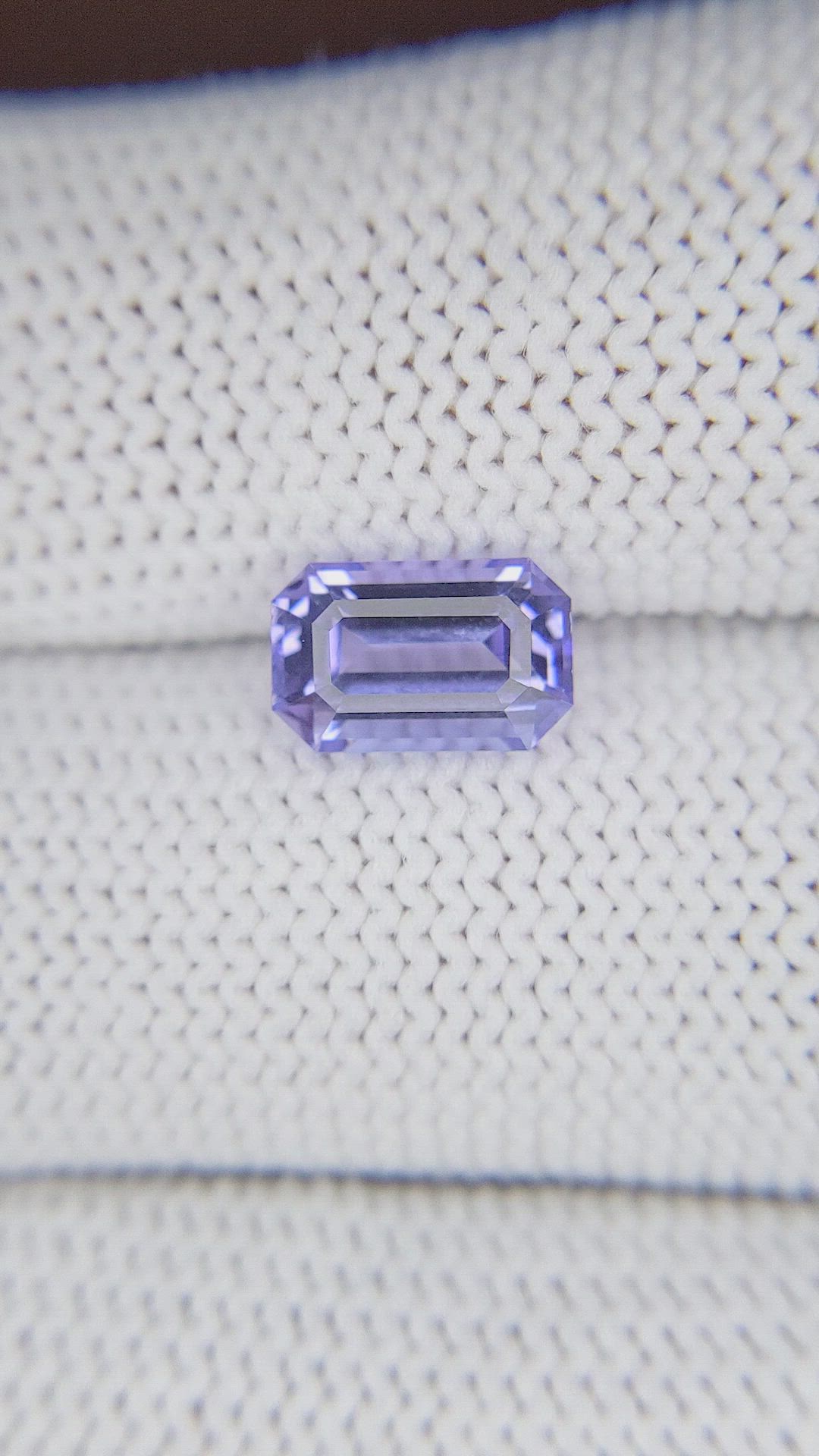 1.99 Ct. Violet Tanzanite from Tanzania Size Video