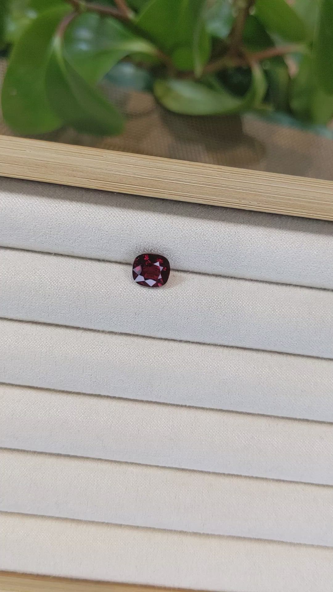 2.79 Ct. Garnet from Mozambique Size Video