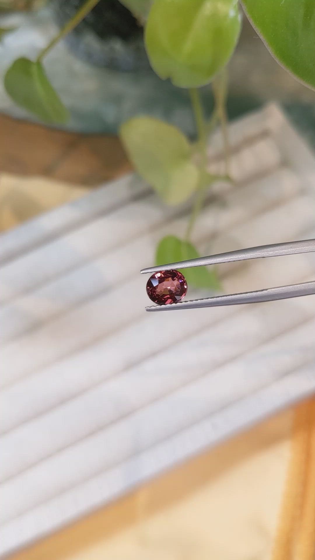 1.16 Ct. Malaya Garnet from Tanzania Size Video