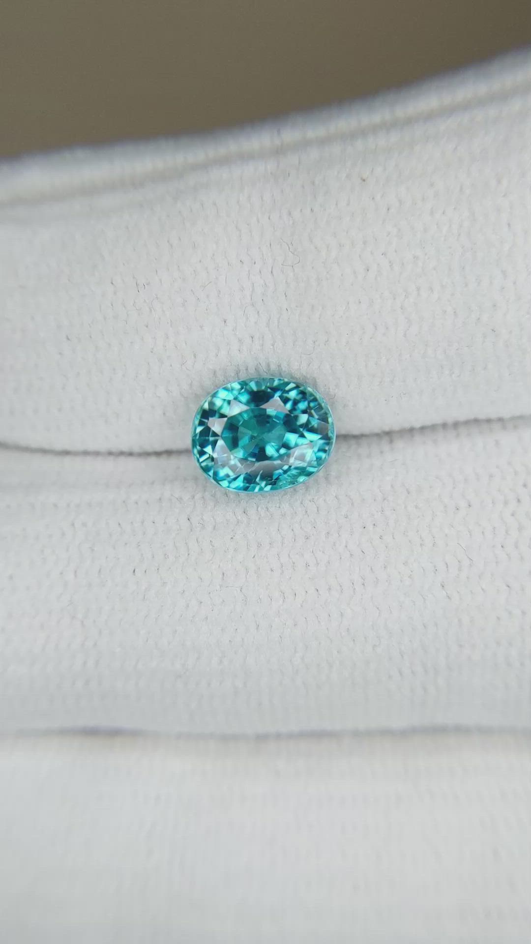 2.82 Ct. Zircon from Cambodia Size Video