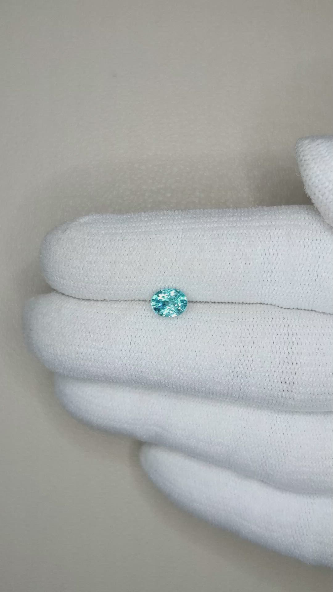 1.12 Ct. Zircon from Cambodia Size Video