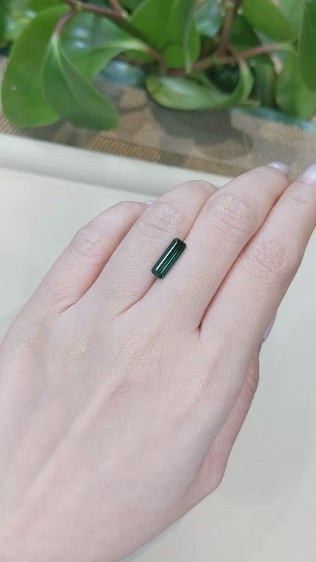 1.77 Ct. Tourmaline from Mozambique Size Video