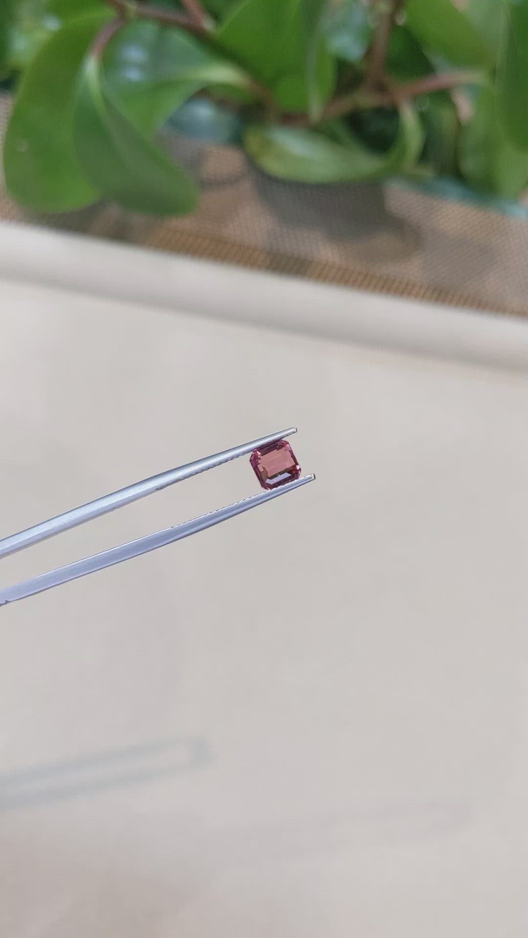 1.09 Ct. Pink Tourmaline from Mozambique Size Video