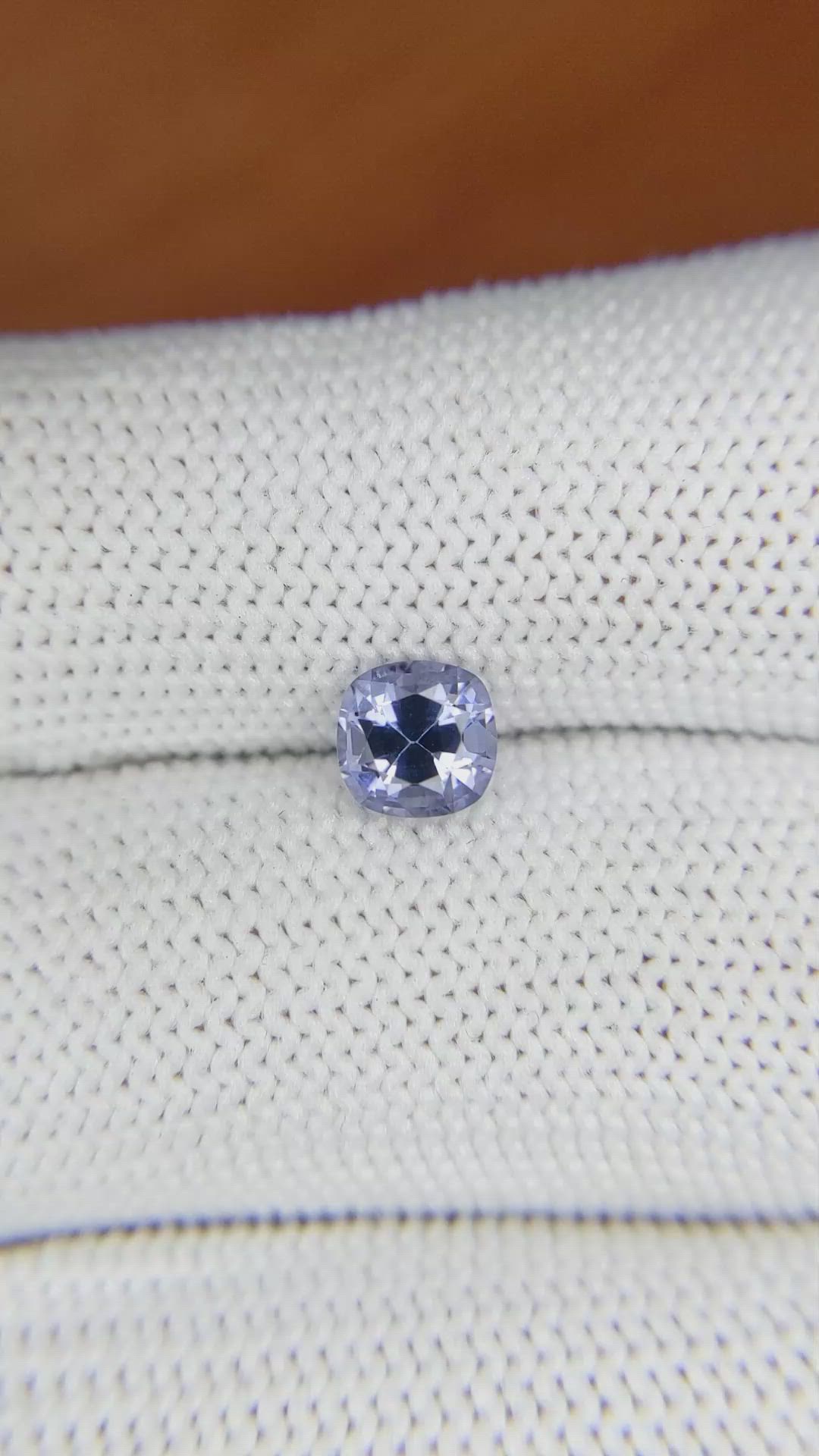 0.91 Ct. Spinel from Ceylon (Sri Lanka) Size Video