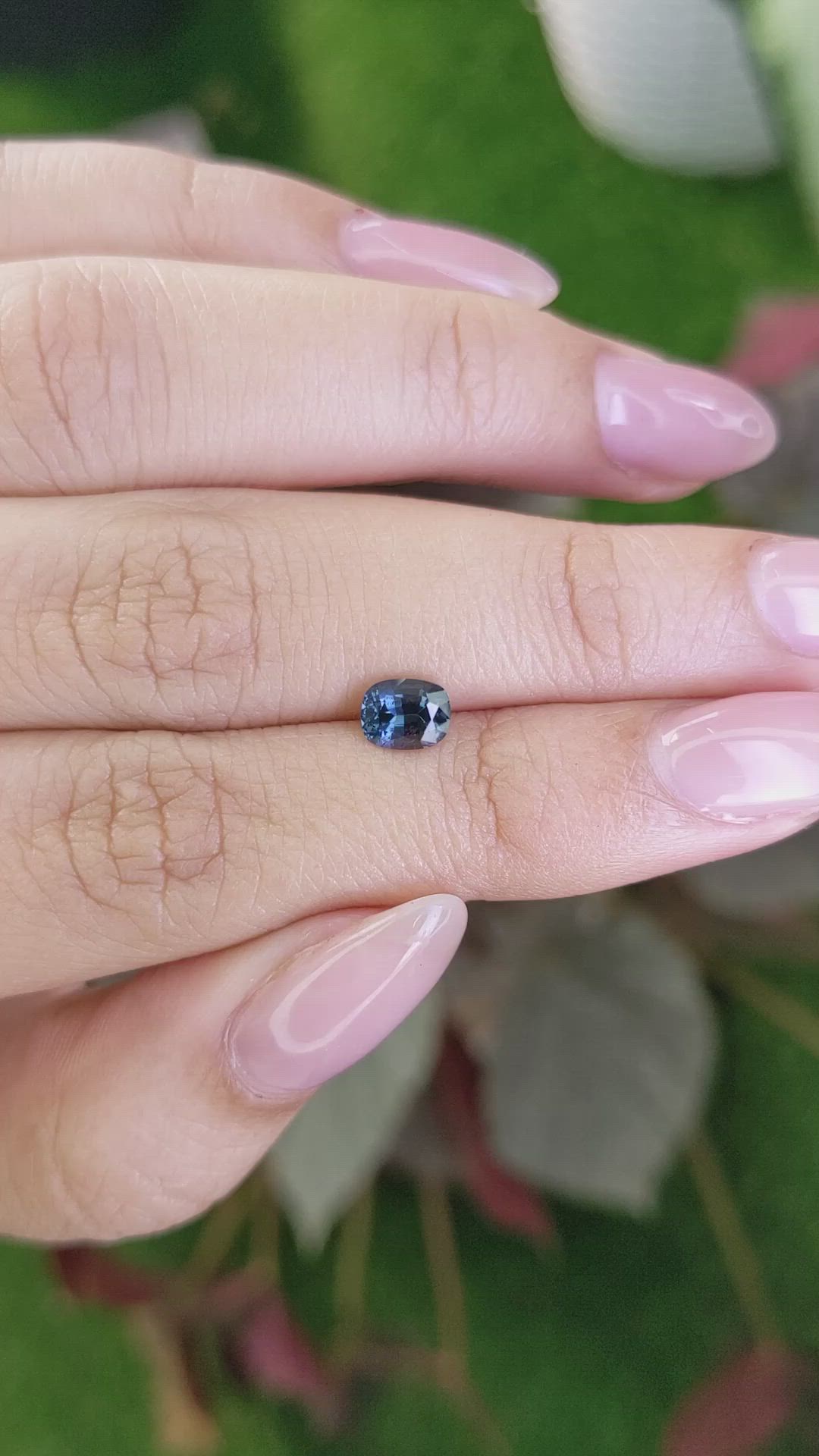 0.74 Ct. Spinel from Ceylon (Sri Lanka) Size Video