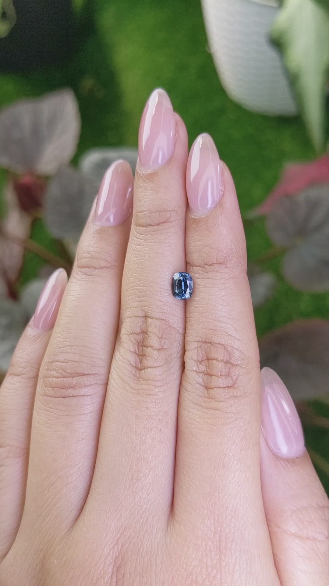 0.74 Ct. Spinel from Ceylon (Sri Lanka) Size Video