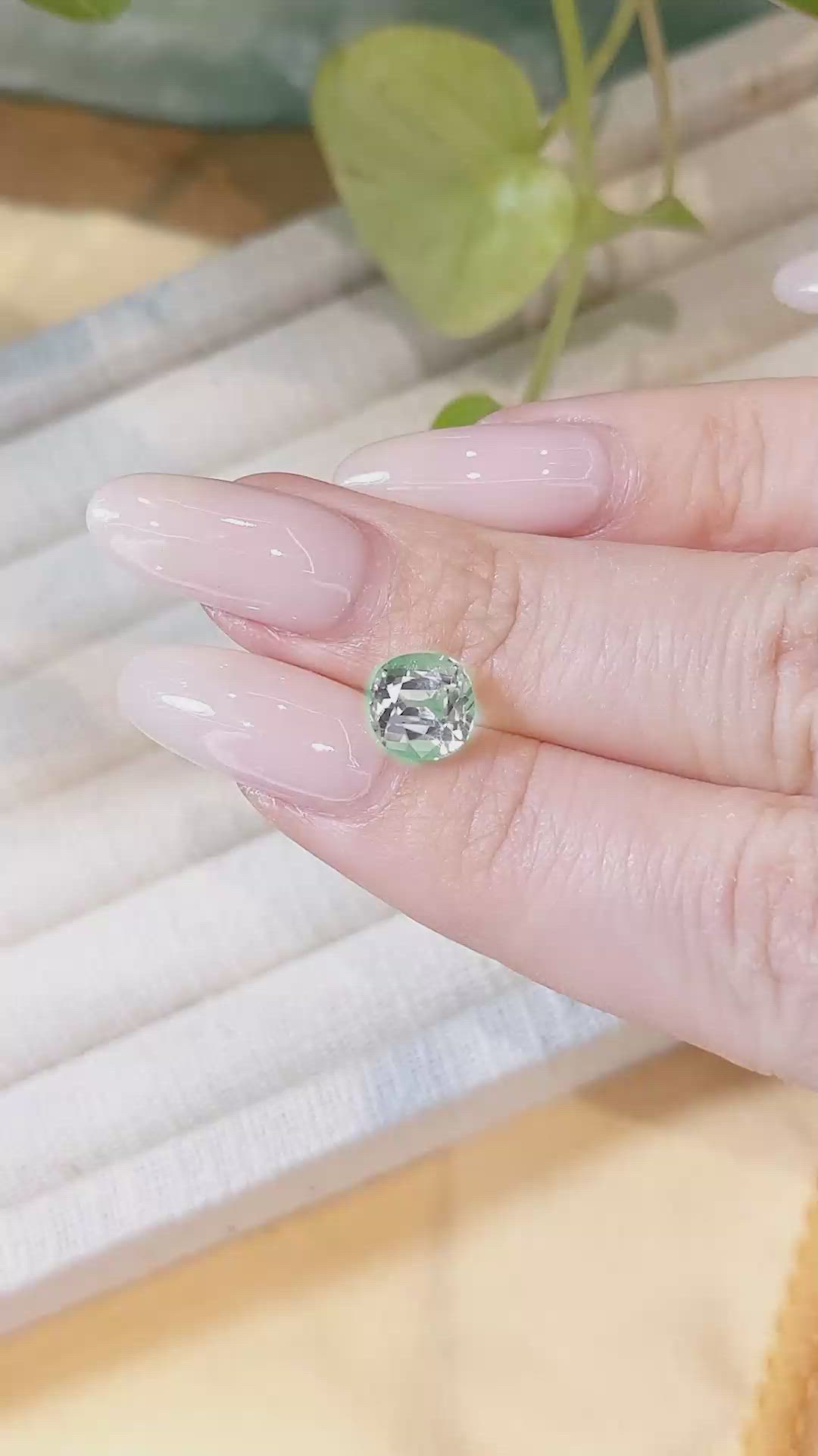 1.94 Ct. Aquamarine from Nigeria Size Video