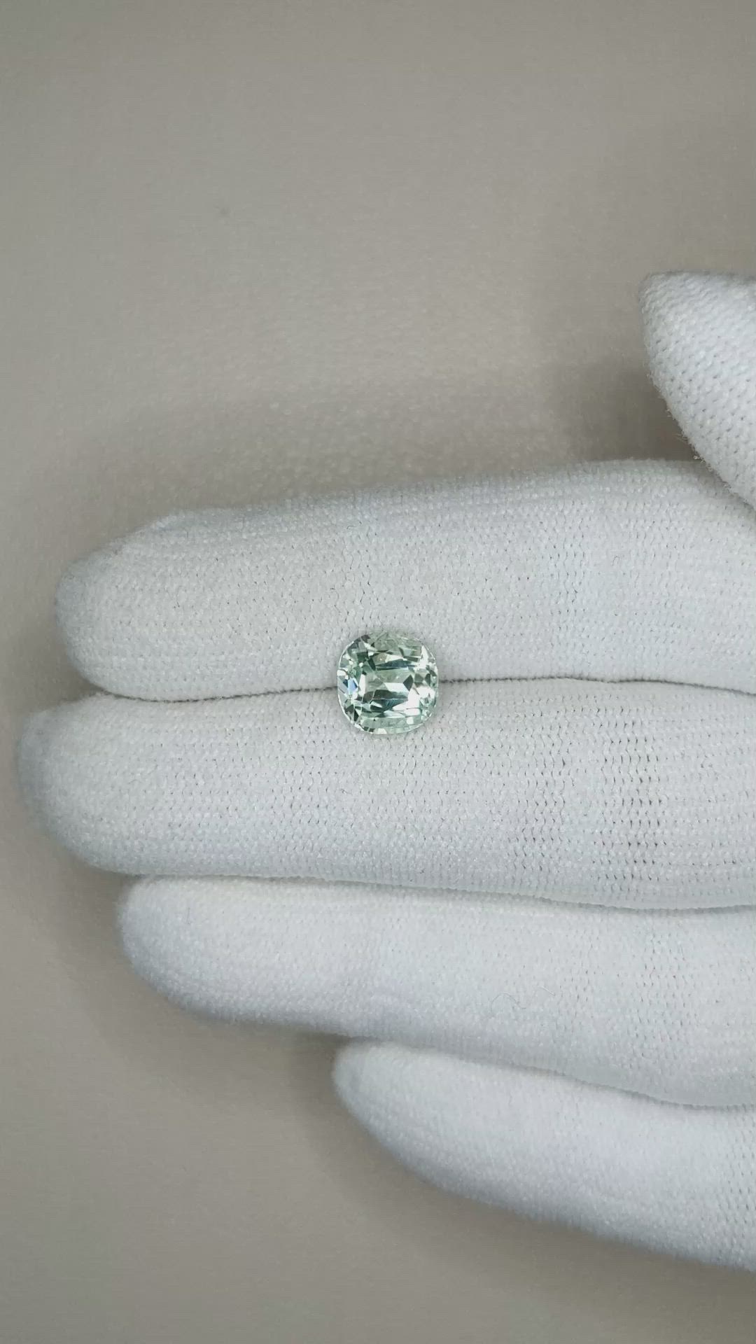 1.94 Ct. Aquamarine from Nigeria Size Video