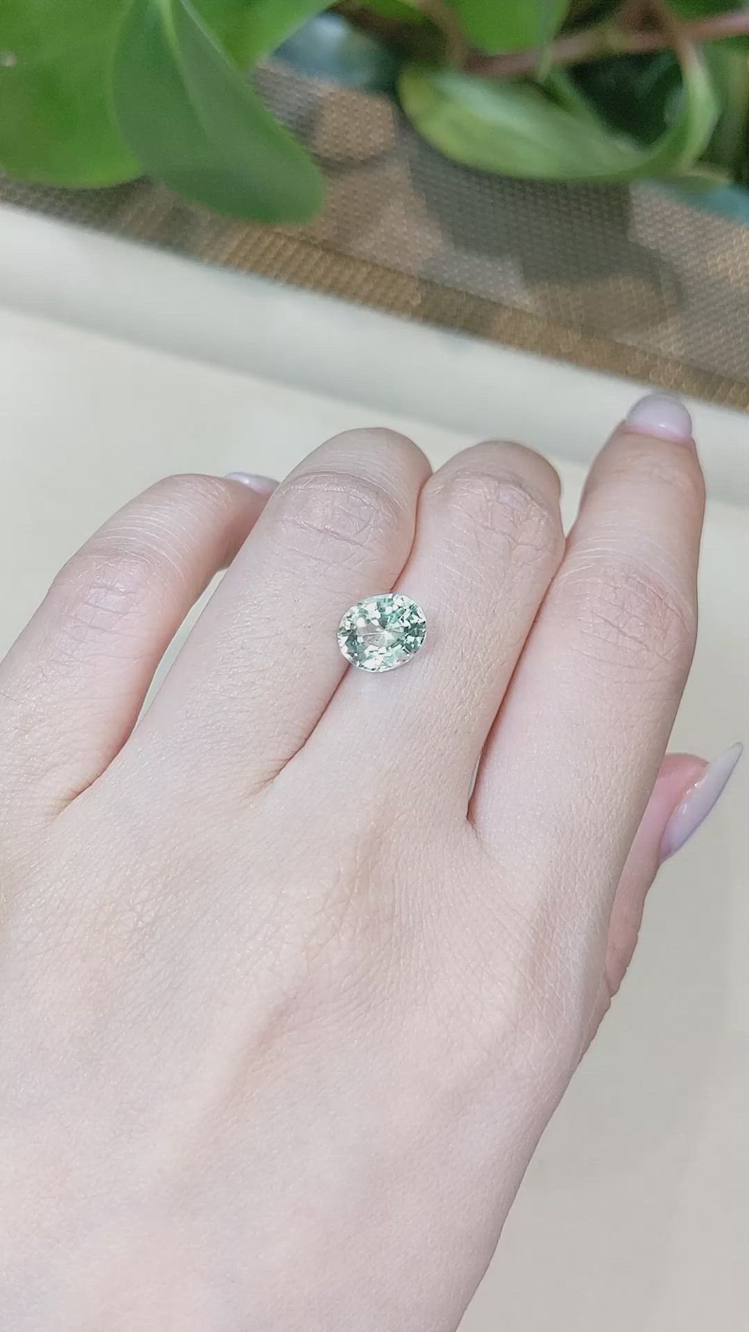 1.94 Ct. Aquamarine from Nigeria Size Video