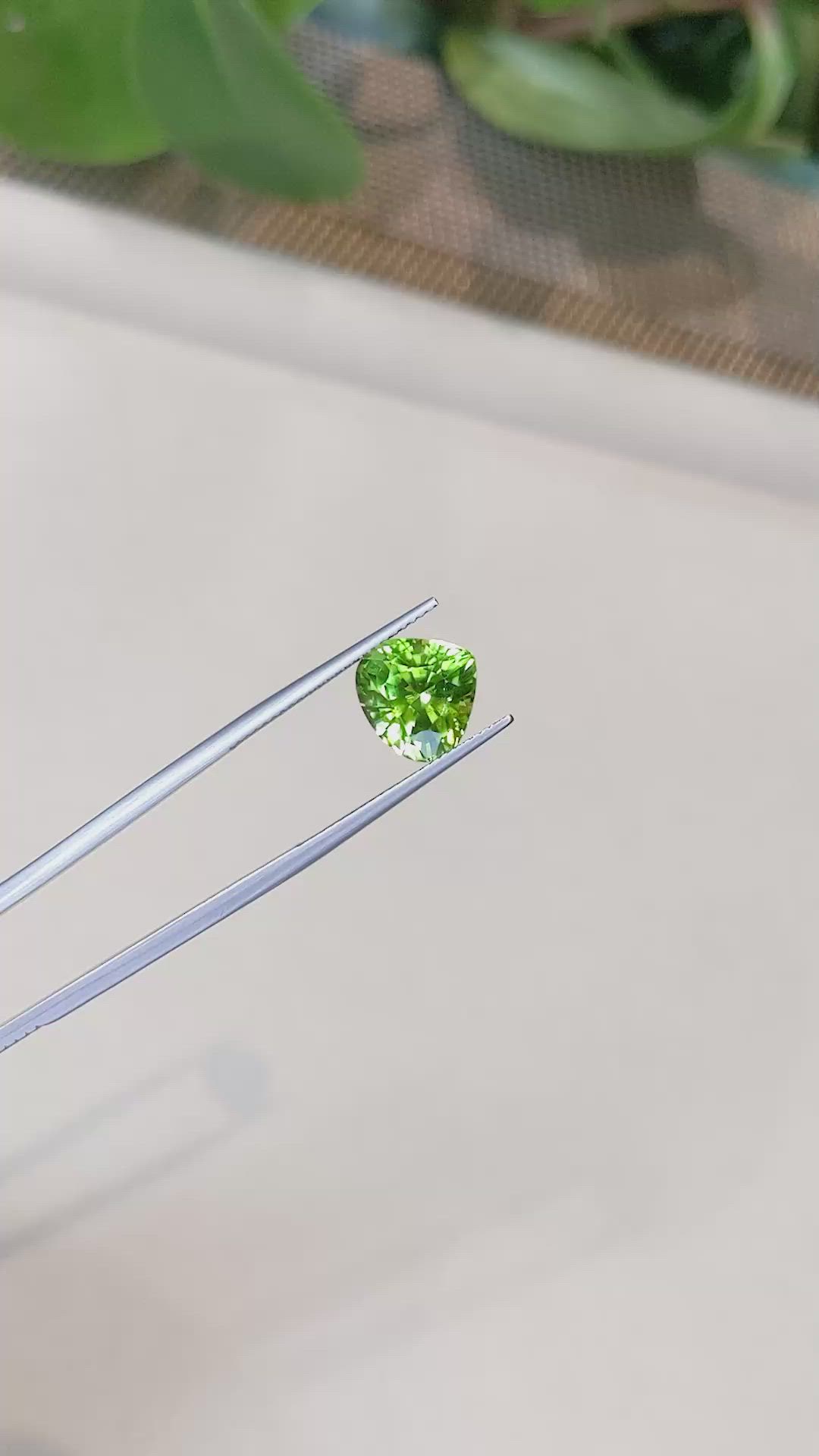4.56 Ct. Peridot from Afghanistan Size Video