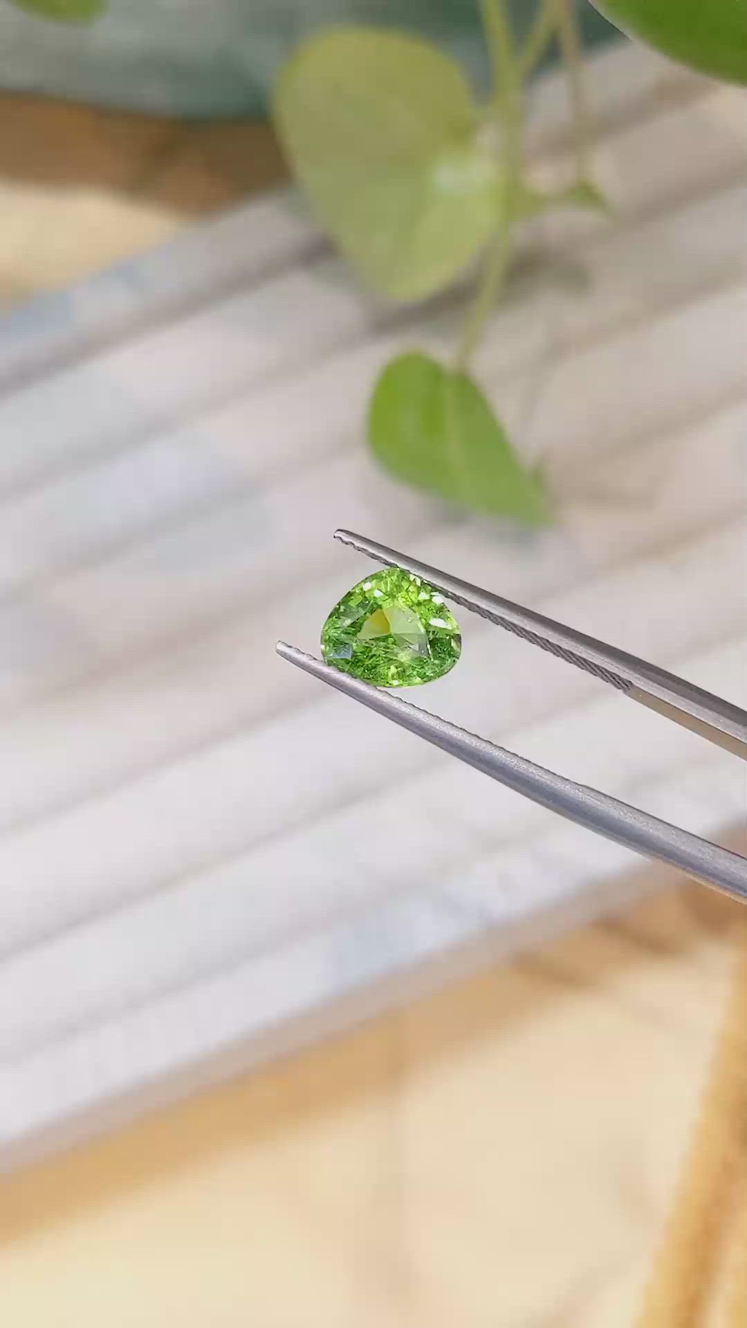 2.11 Ct. Peridot from Afghanistan Size Video
