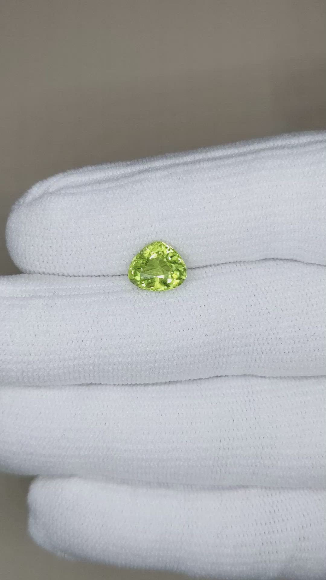 2.11 Ct. Peridot from Afghanistan Size Video