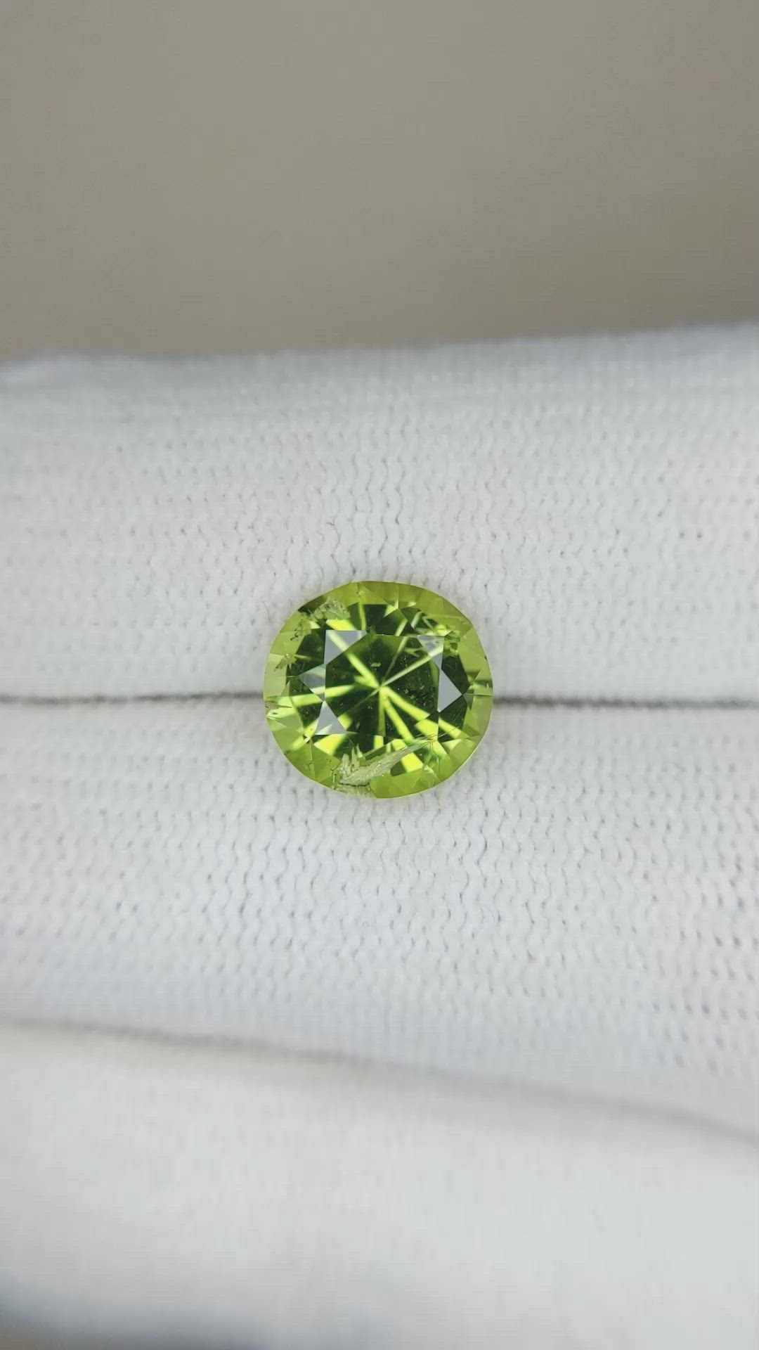 2.70 Ct. Peridot from Afghanistan Size Video