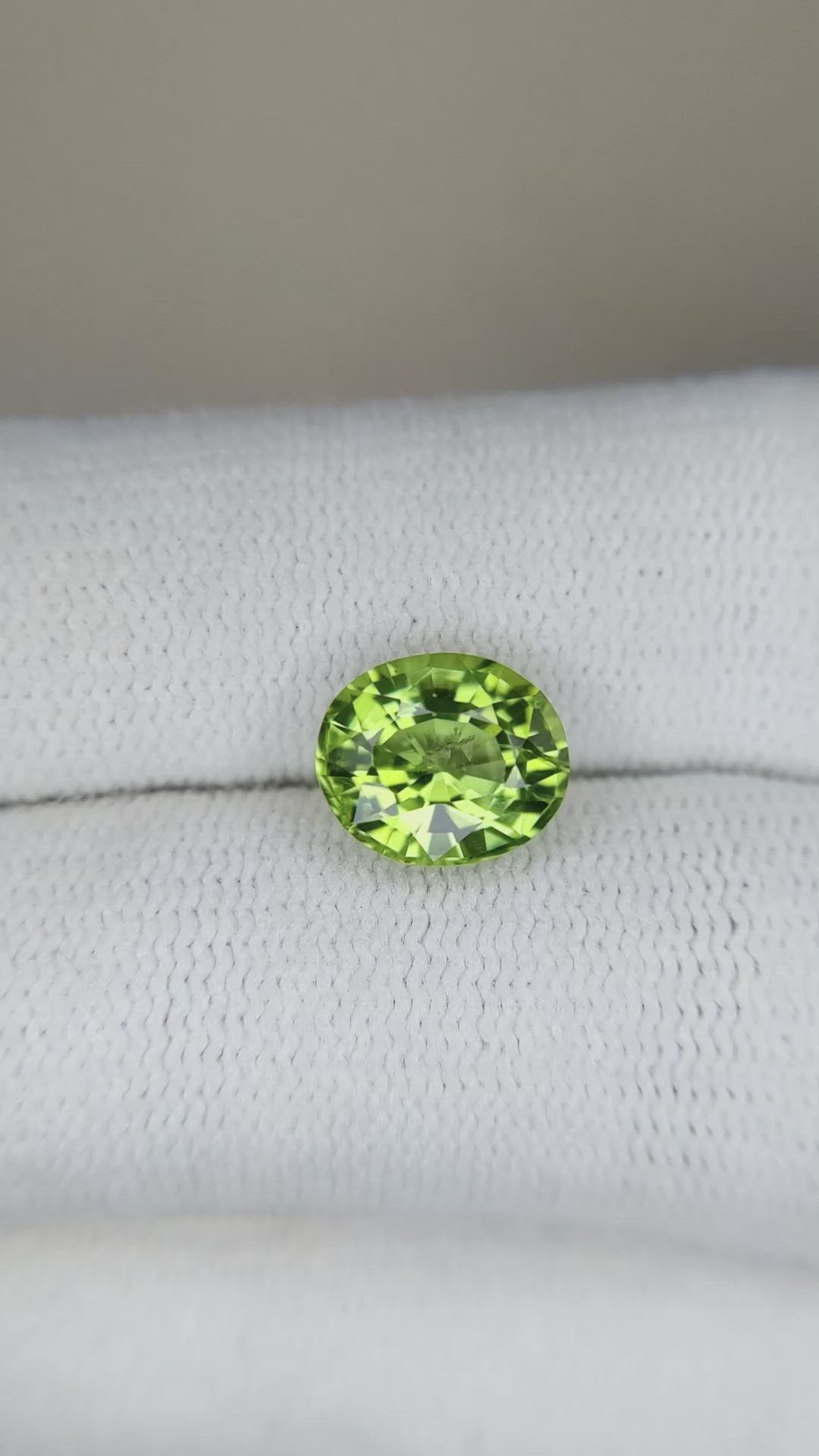 2.51 Ct. Peridot from Afghanistan Size Video