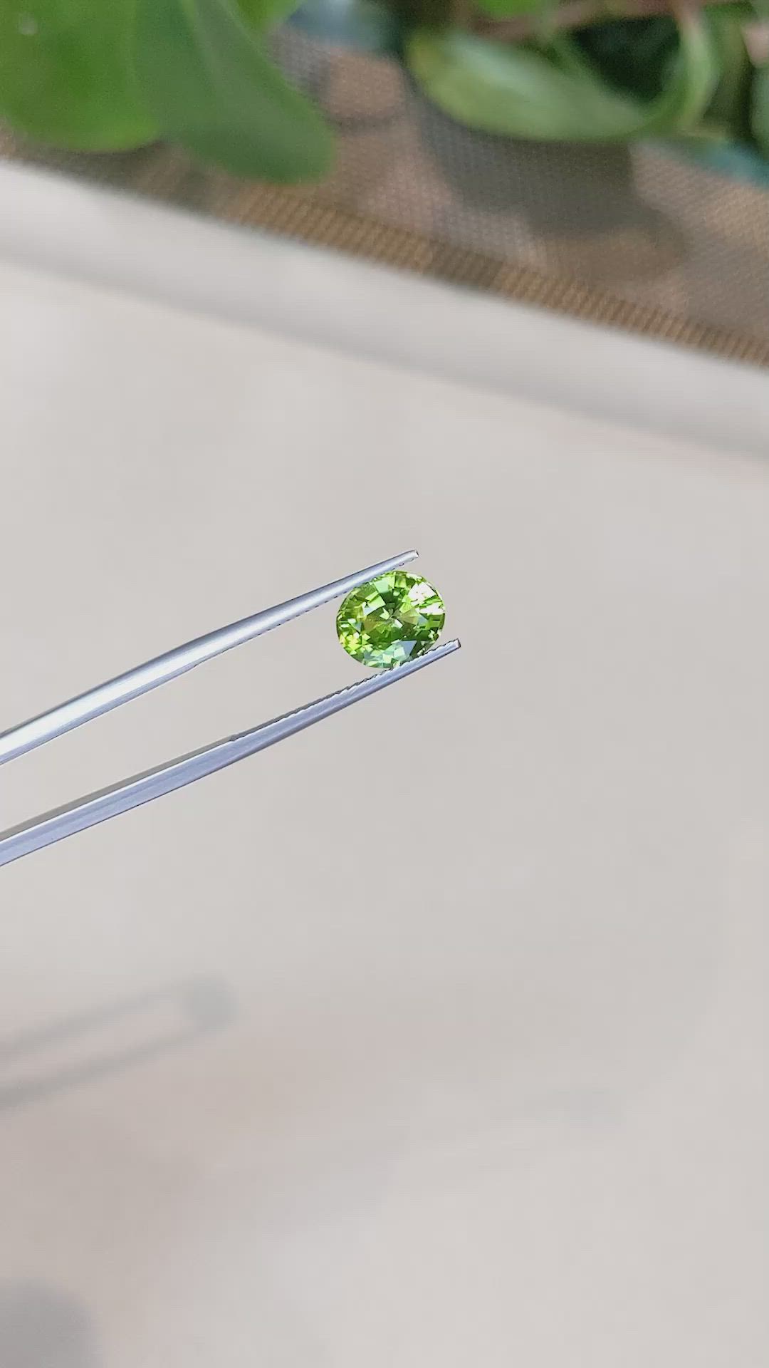 2.51 Ct. Peridot from Afghanistan Size Video