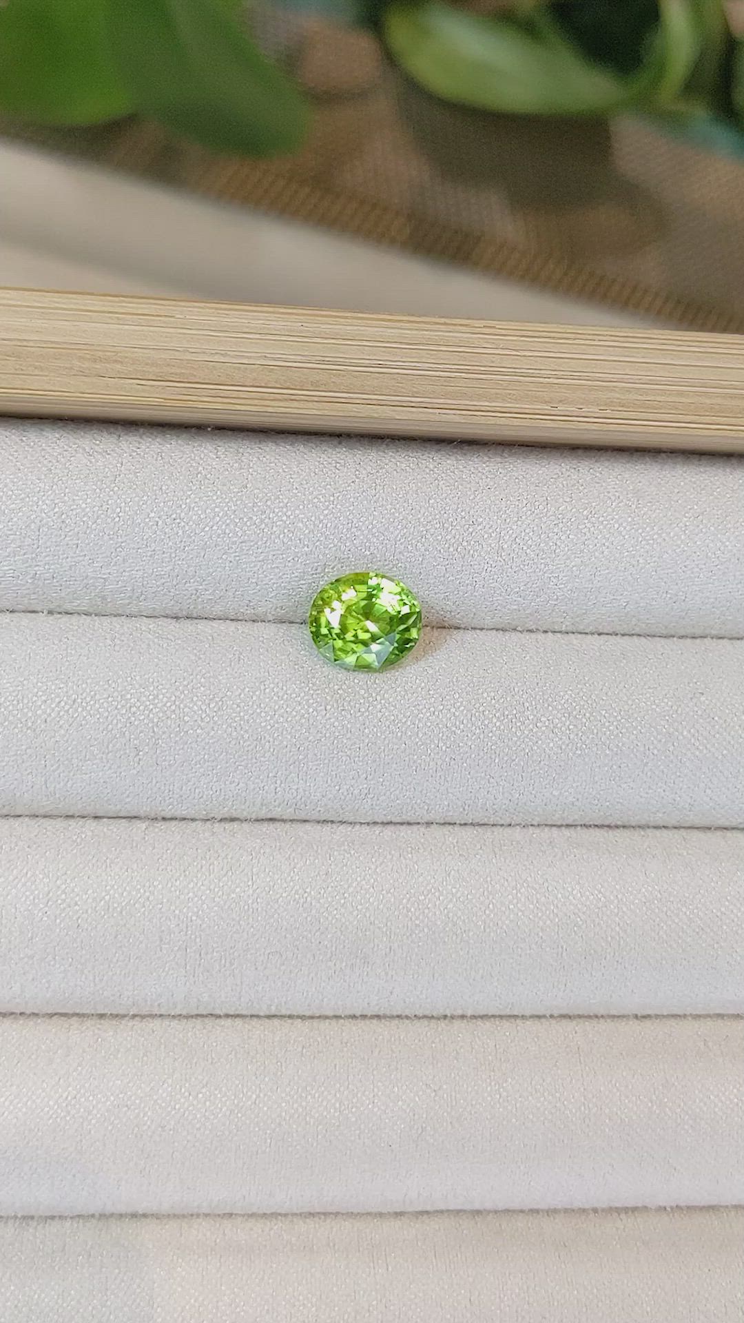 2.58 Ct. Peridot from Afghanistan Size Video