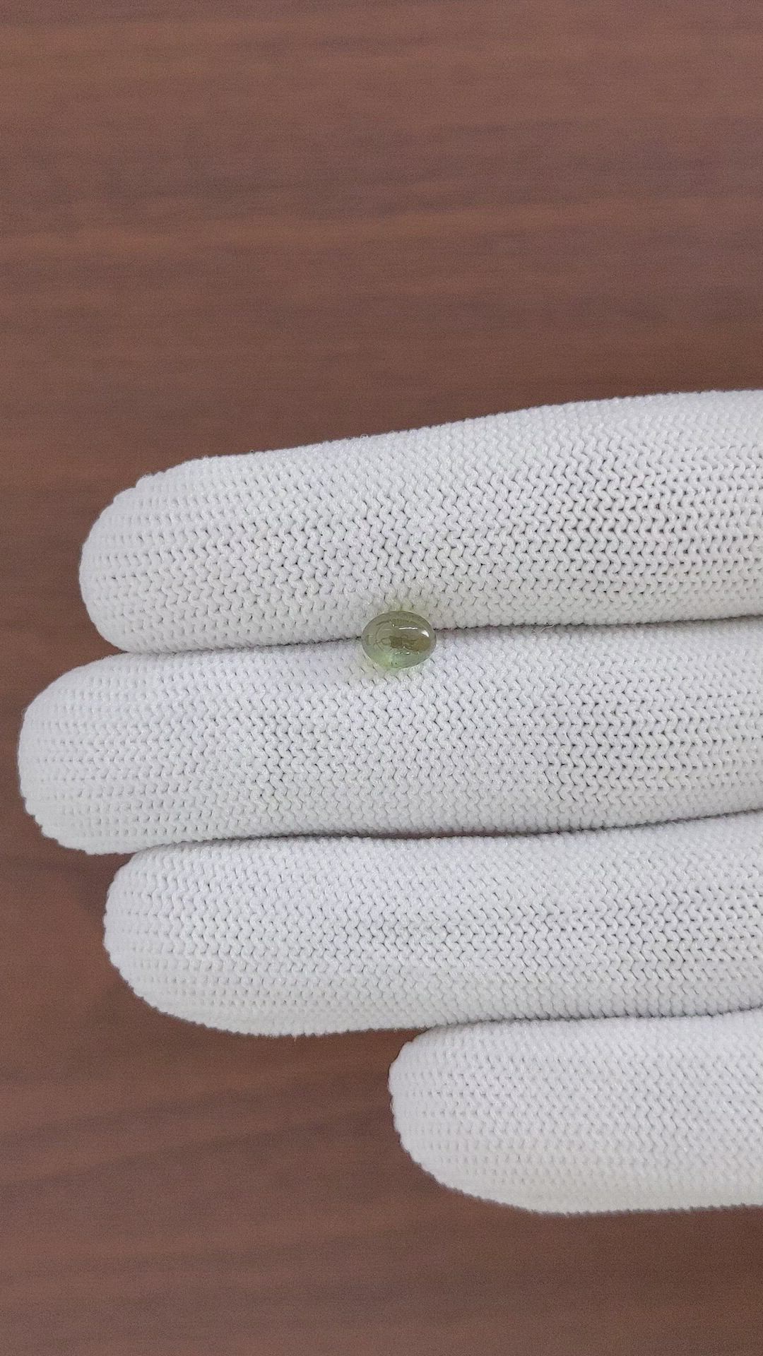 1.51 Ct. Cabochon Alexandrite from Tanzania Size Video