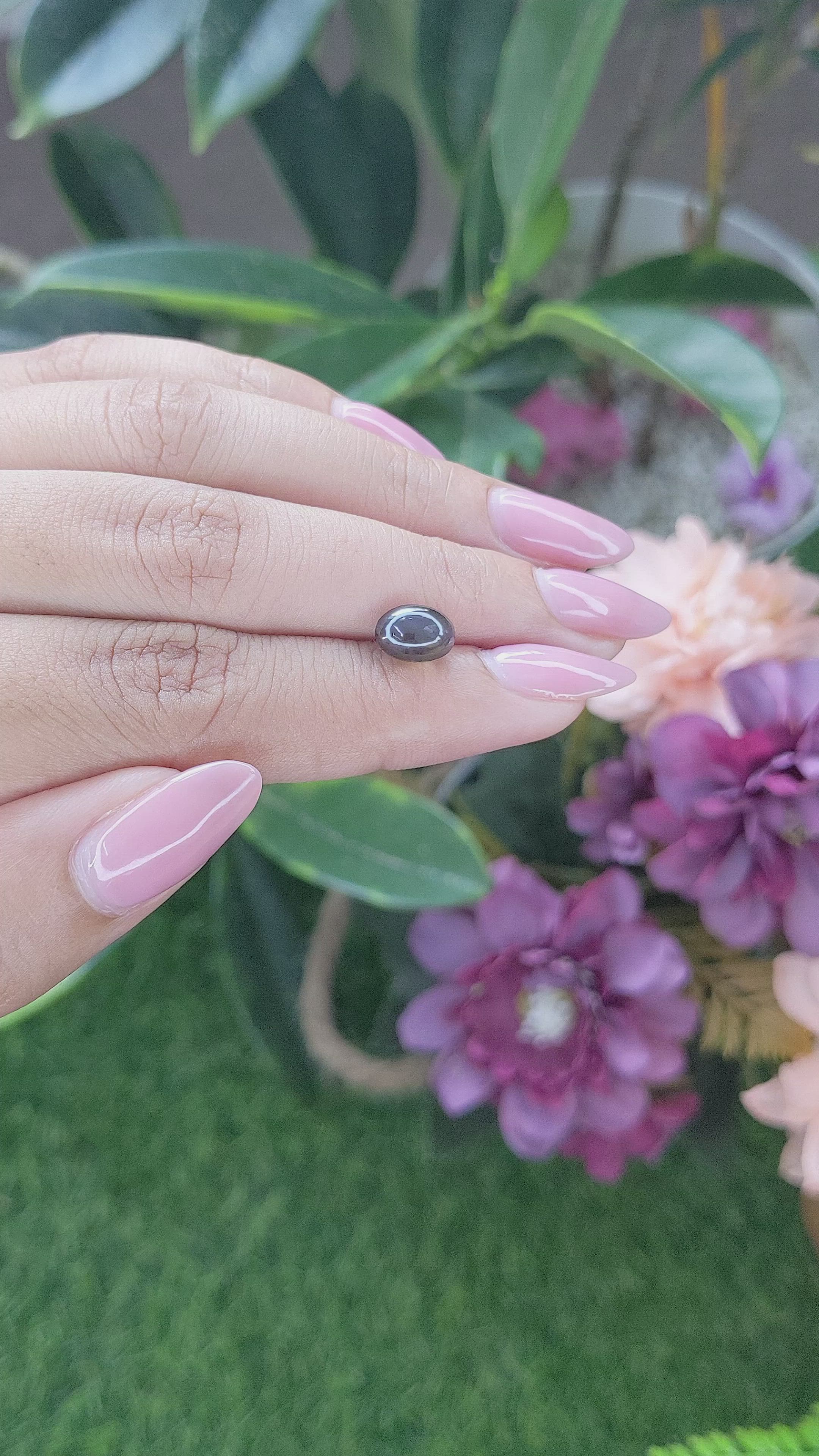 2.60 Ct. Cabochon Alexandrite from Tanzania Size Video