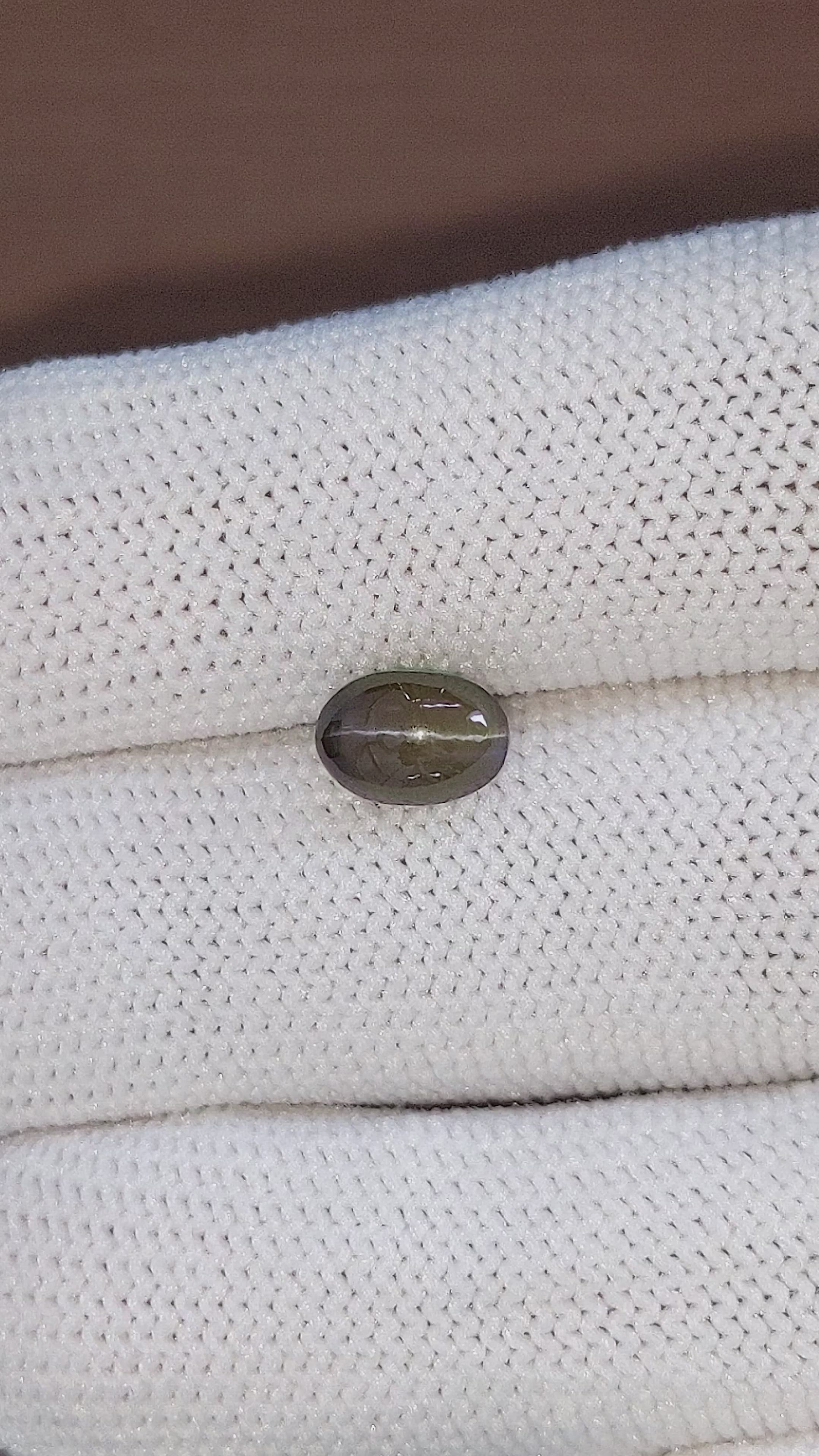 2.60 Ct. Cabochon Alexandrite from Tanzania Size Video