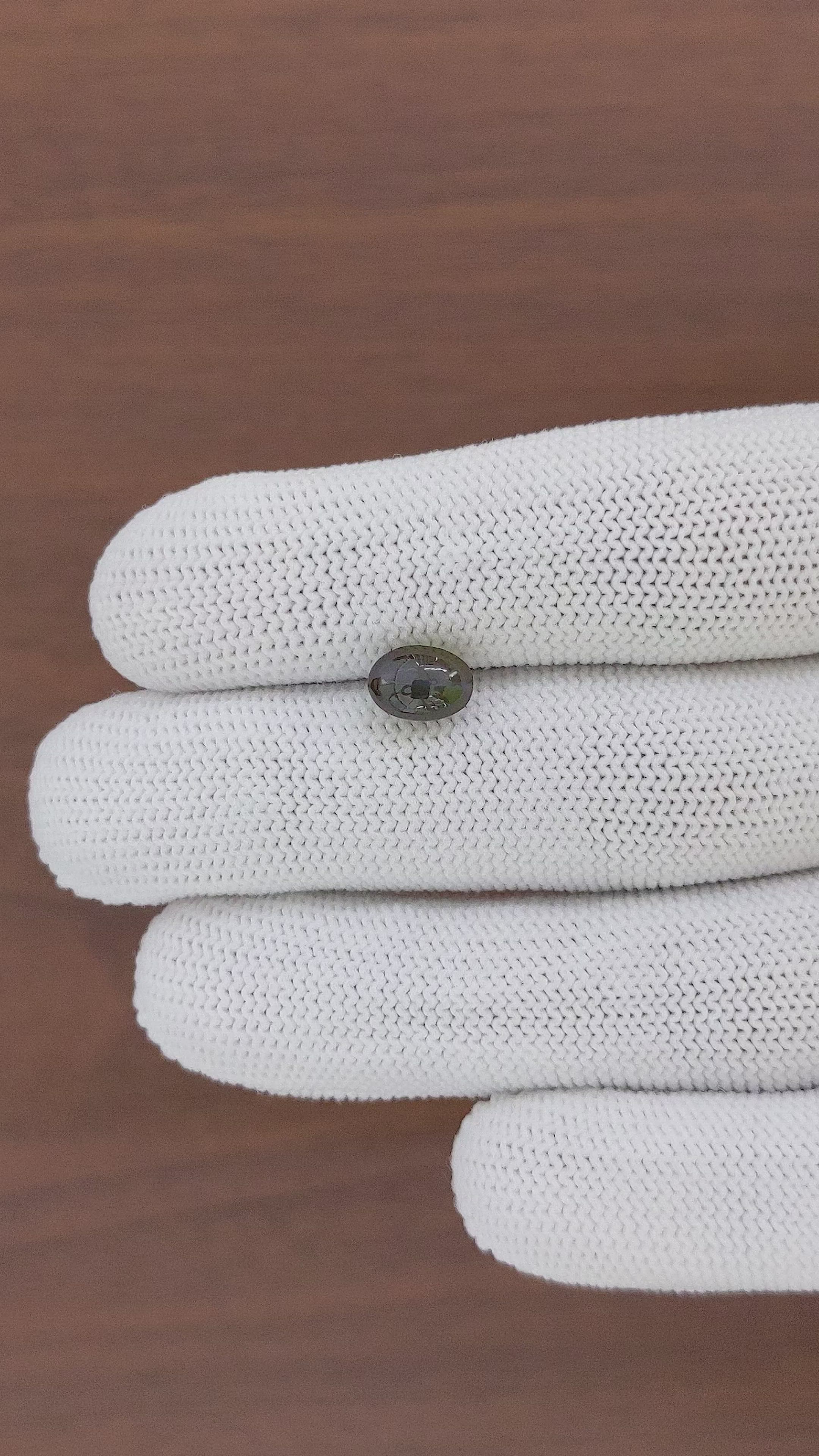 2.60 Ct. Cabochon Alexandrite from Tanzania Size Video