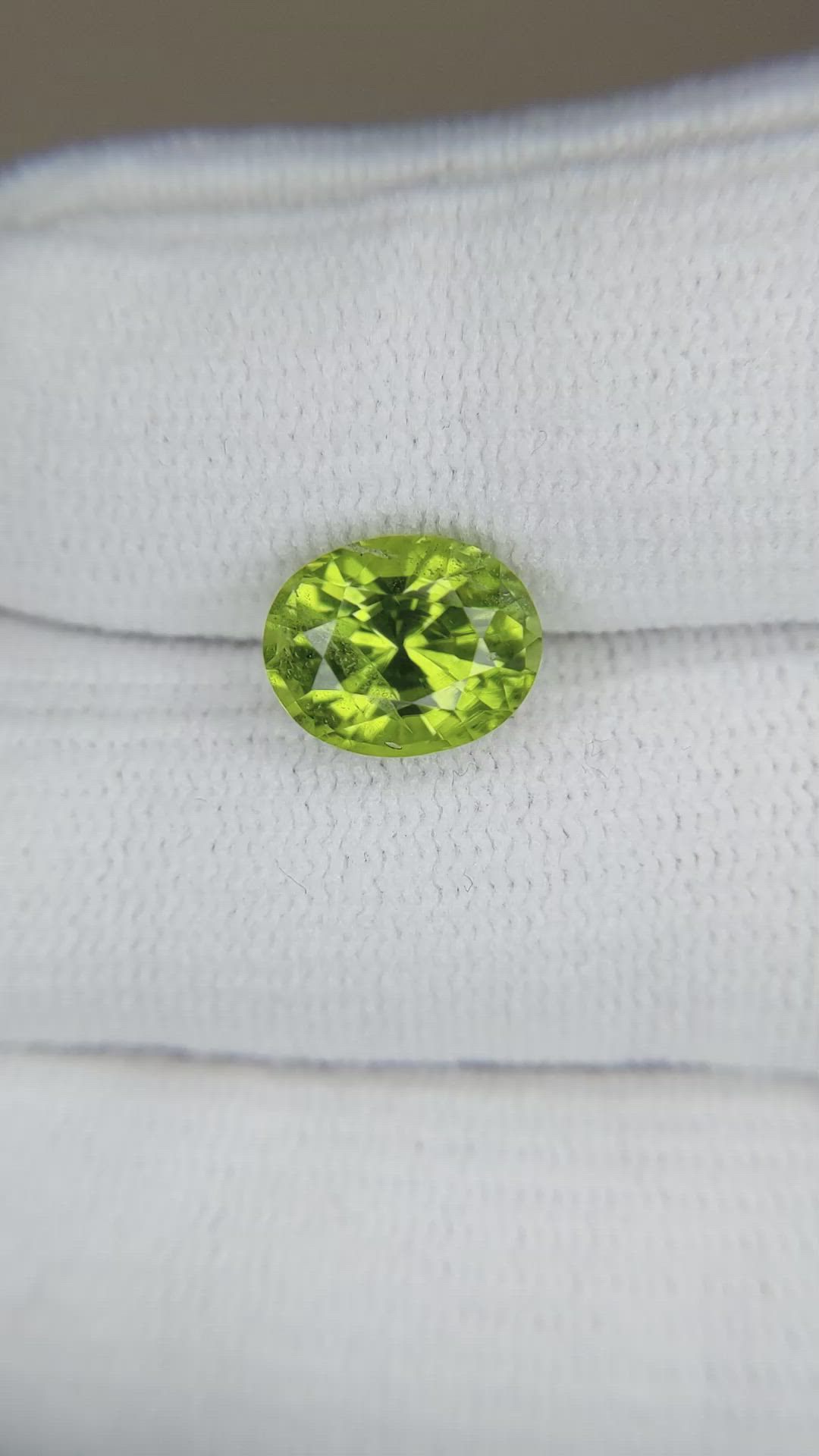 3.31 Ct. Peridot from Afghanistan Size Video