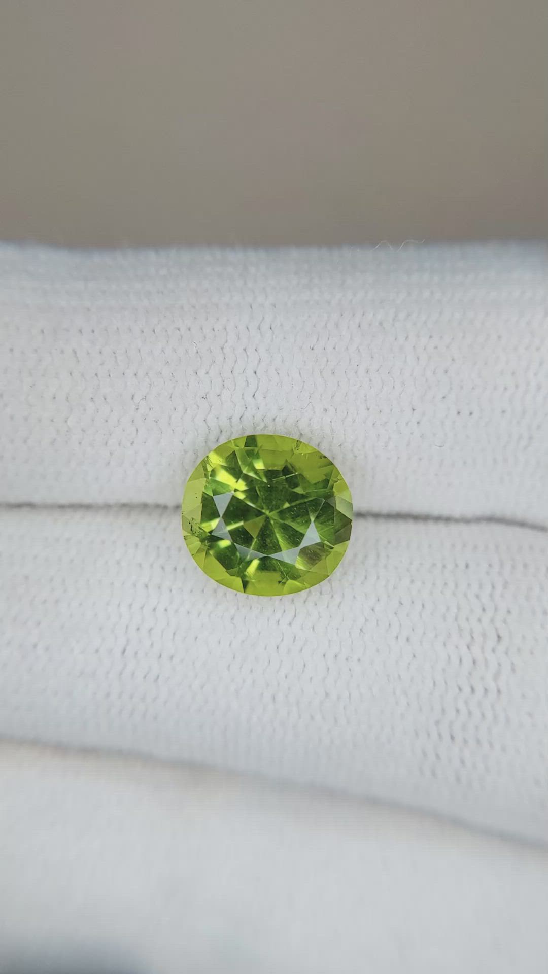 2.86 Ct. Peridot from Afghanistan Size Video