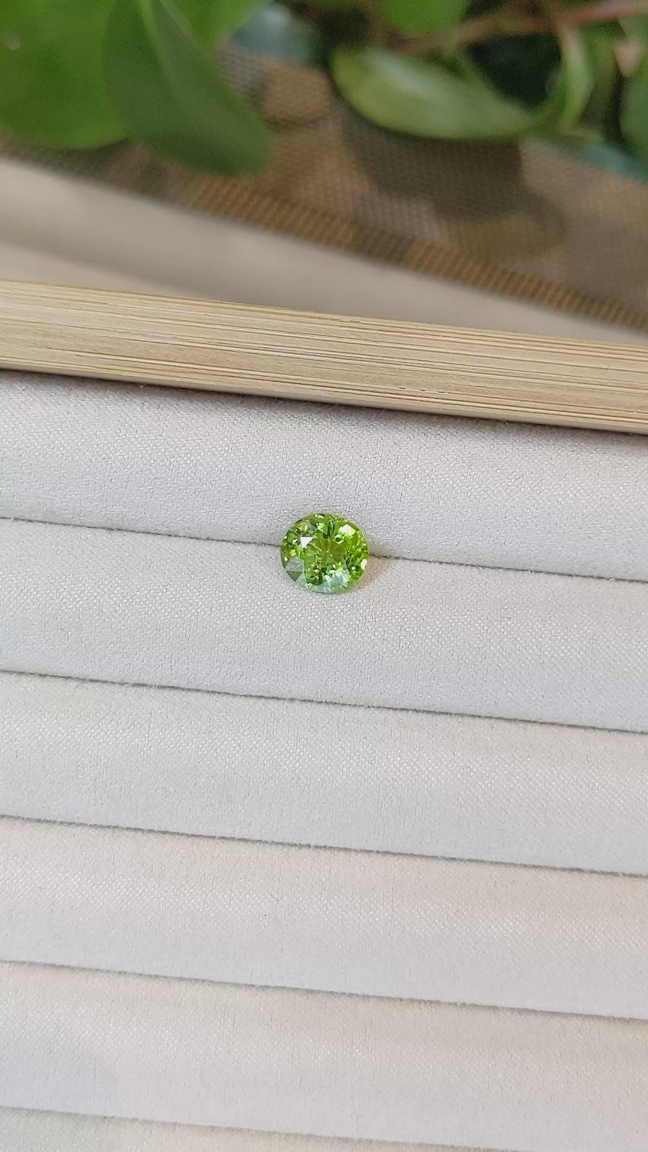 2.64 Ct. Peridot from Afghanistan Size Video