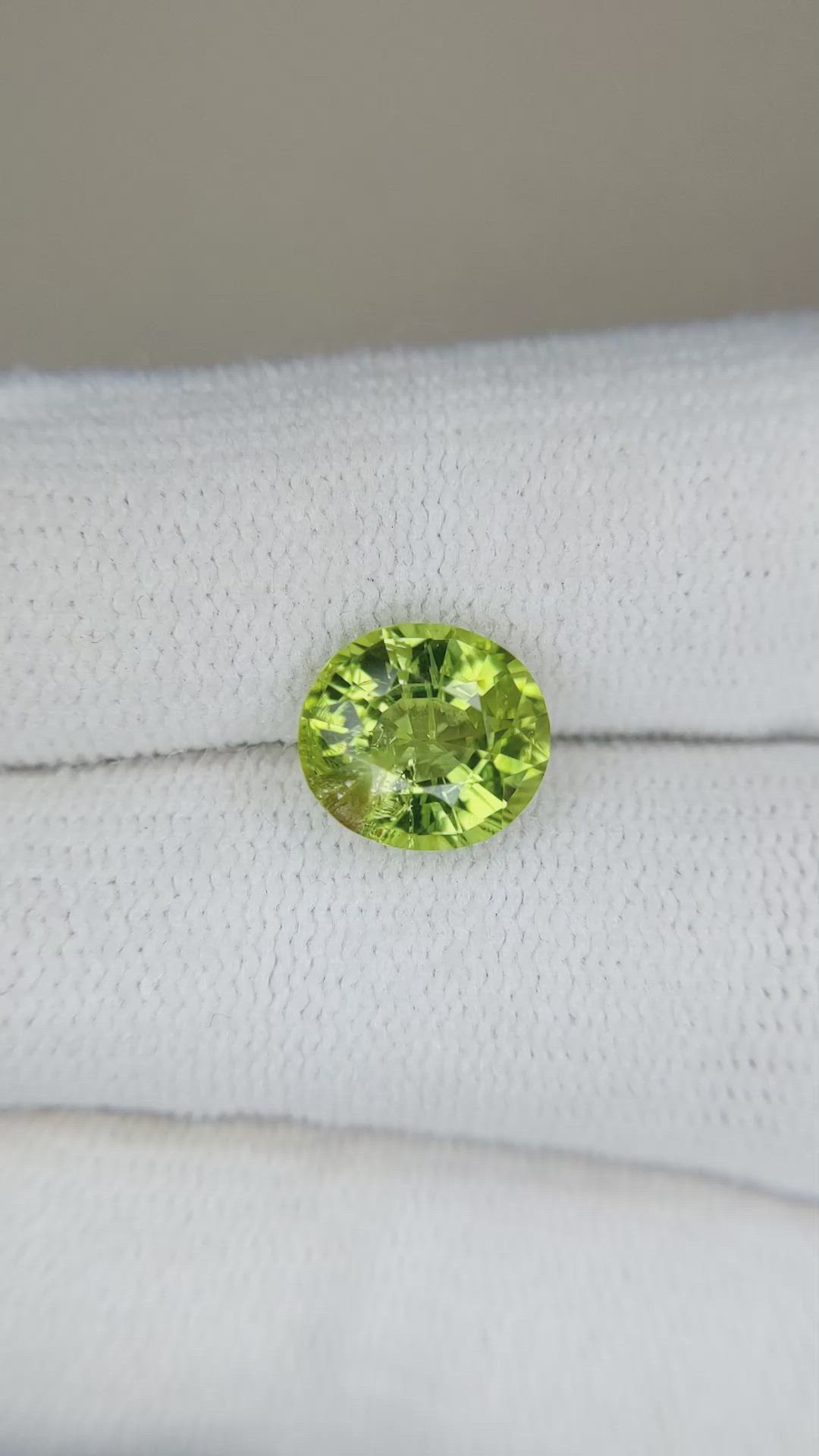 2.64 Ct. Peridot from Afghanistan Size Video