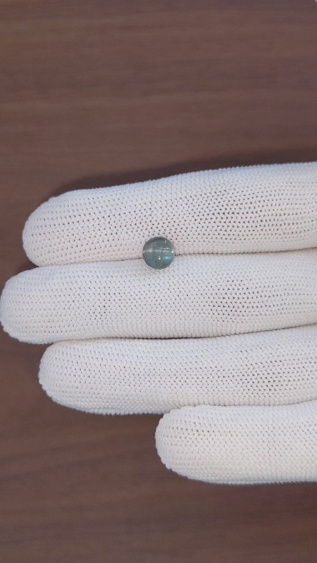 2.46 Ct. Cabochon Alexandrite from Madagascar Size Video