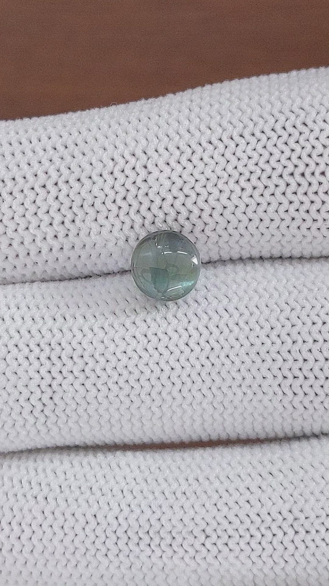 2.46 Ct. Cabochon Alexandrite from Madagascar Size Video