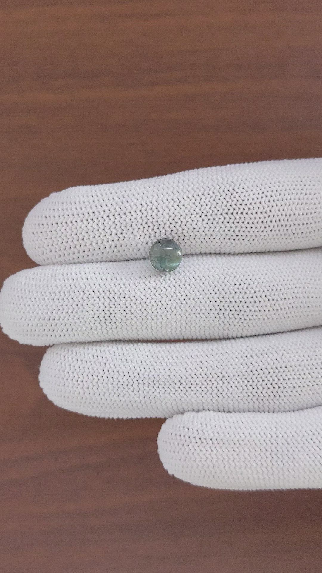 2.46 Ct. Cabochon Alexandrite from Madagascar Size Video