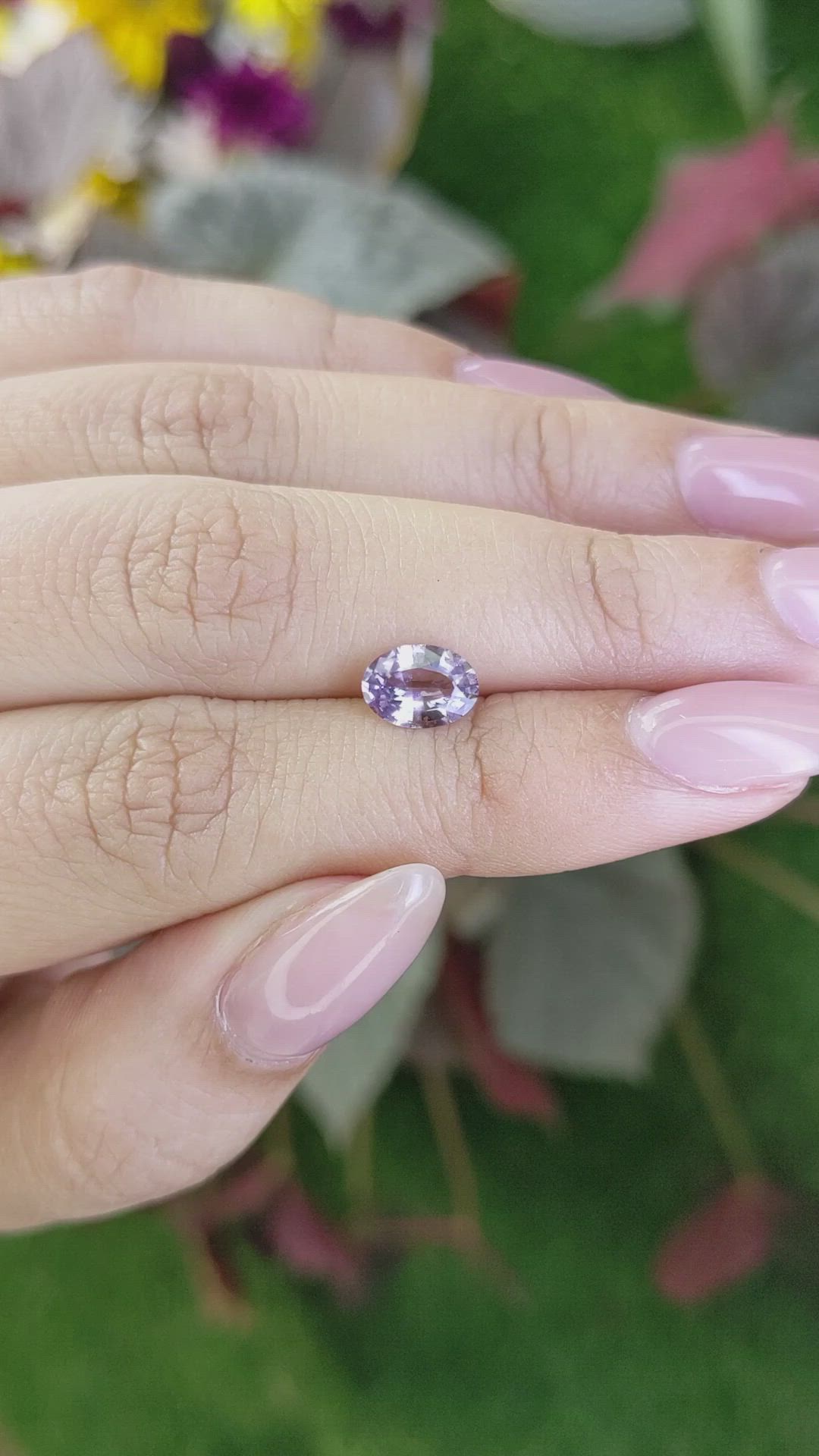 1.01 Ct. Spinel from Ceylon (Sri Lanka) Size Video