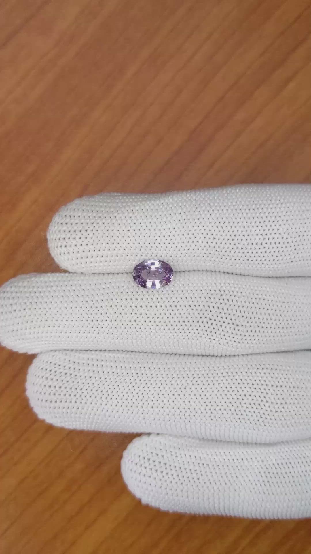 1.01 Ct. Spinel from Ceylon (Sri Lanka) Size Video