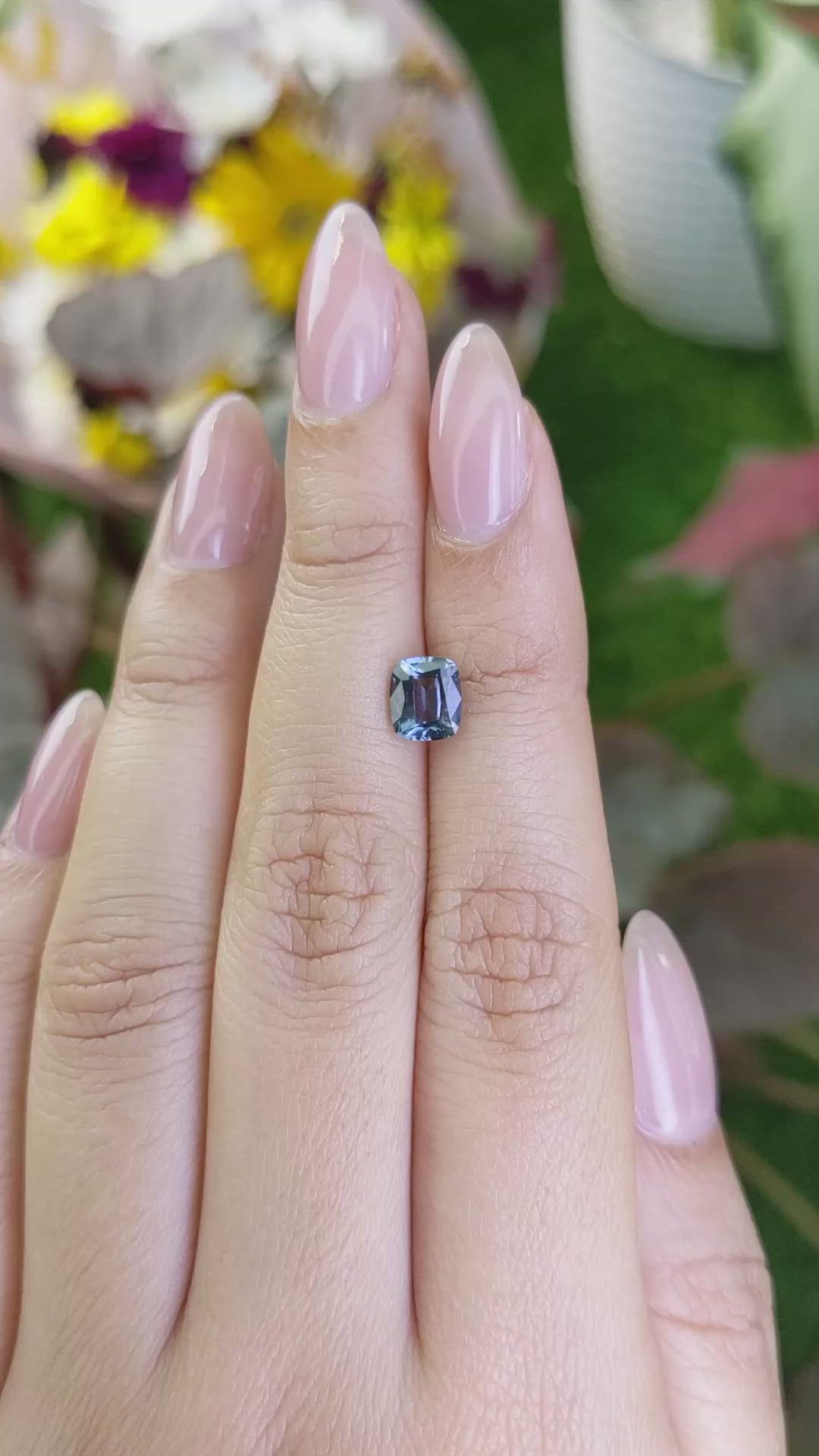 1.15 Ct. Spinel from Ceylon (Sri Lanka) Size Video