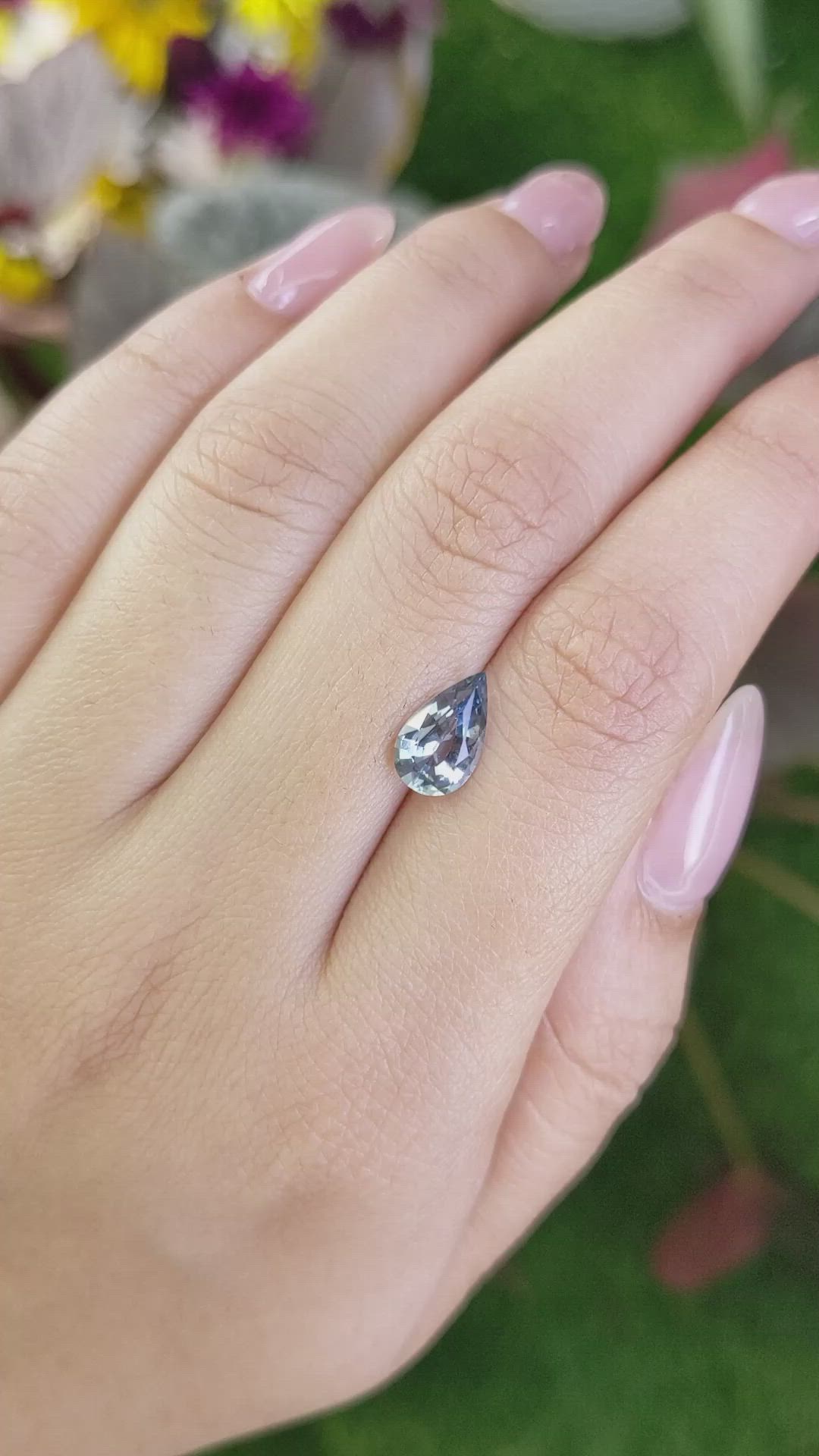 1.60 Ct. Spinel from Ceylon (Sri Lanka) Size Video