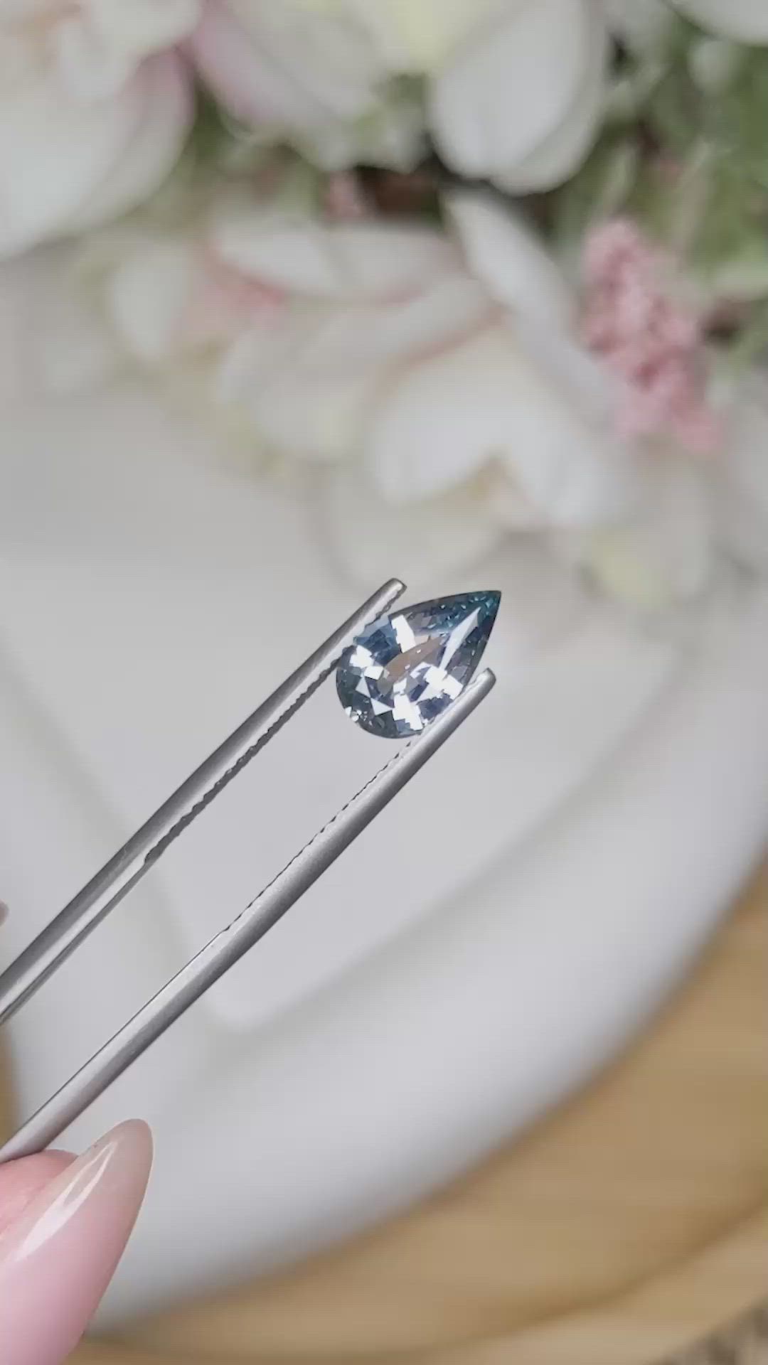 1.60 Ct. Spinel from Ceylon (Sri Lanka) Size Video