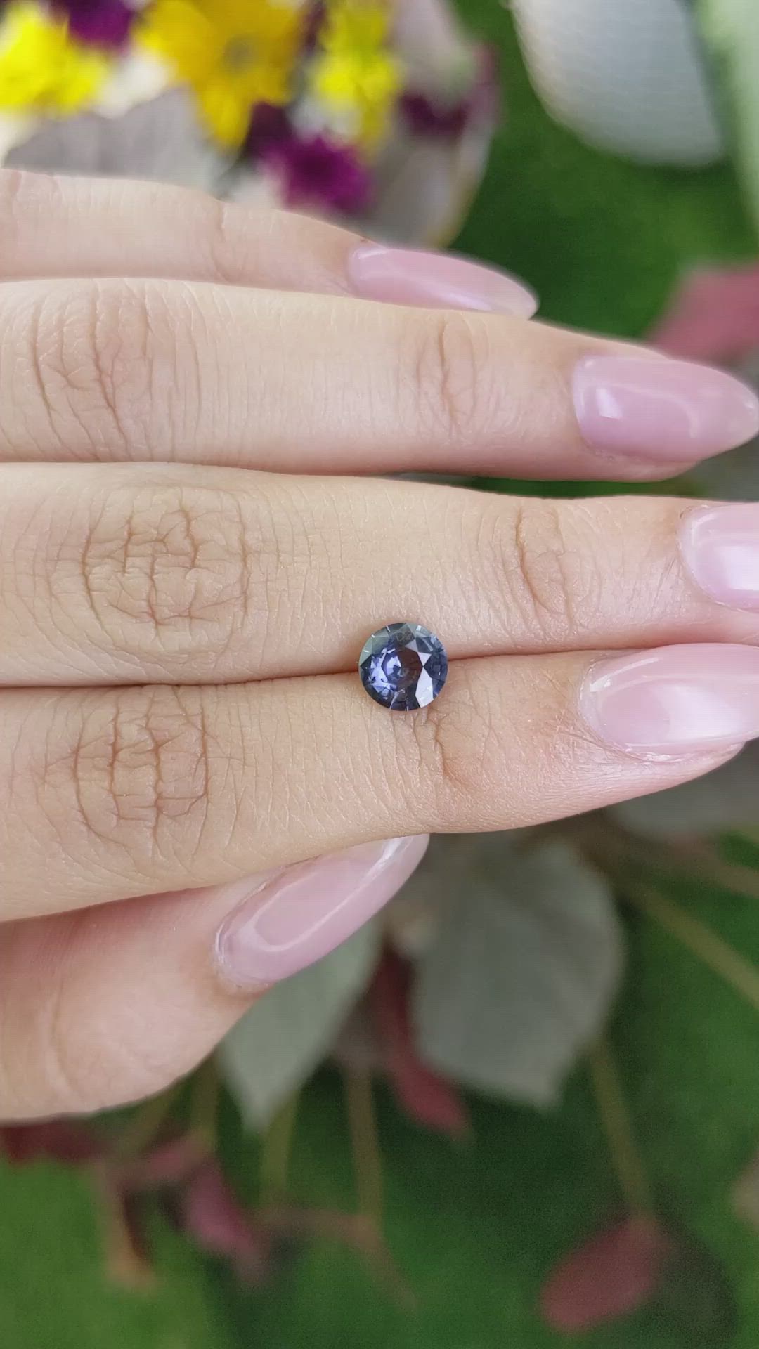 0.94 Ct. Spinel from Ceylon (Sri Lanka) Size Video